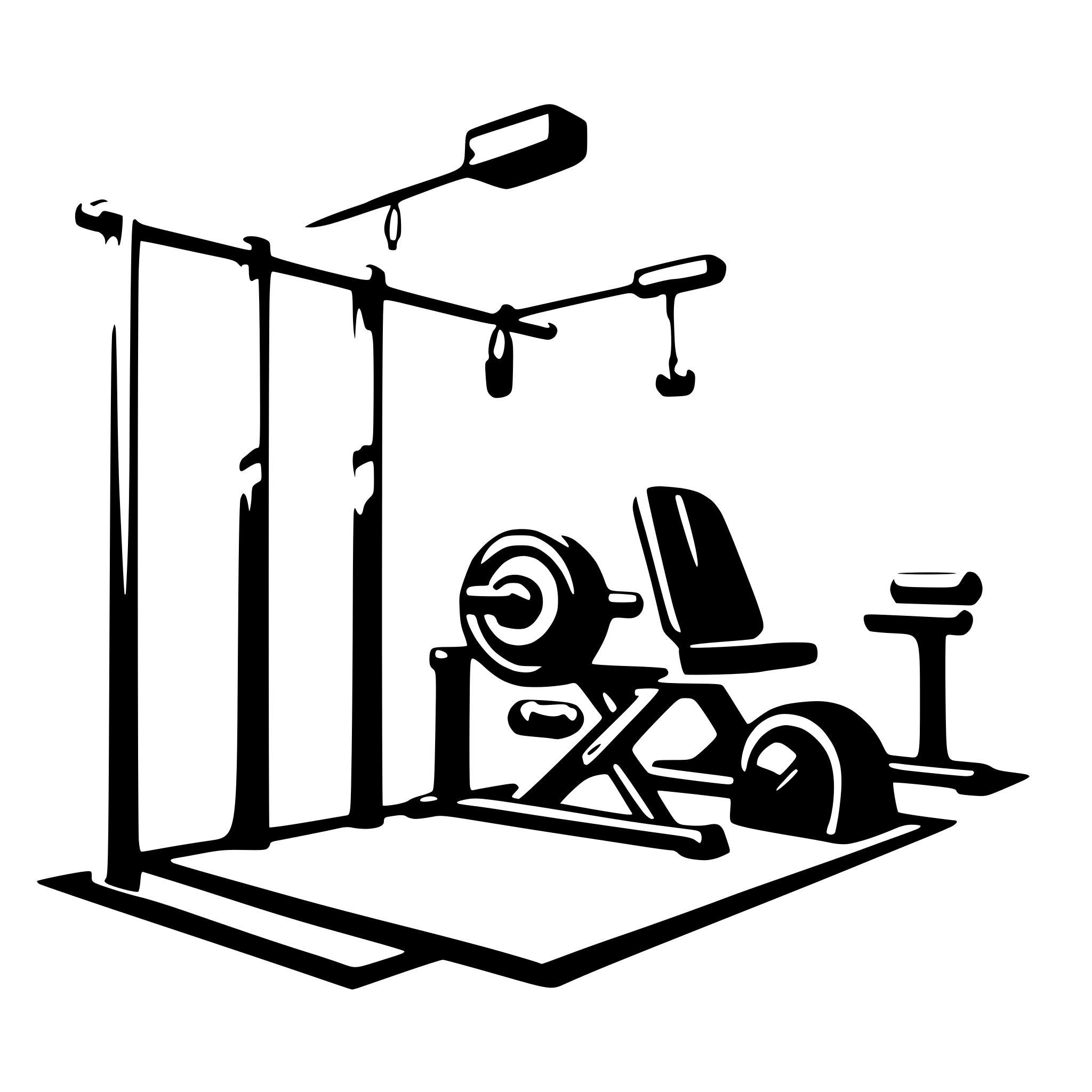 AI-generated SVG of a gym
