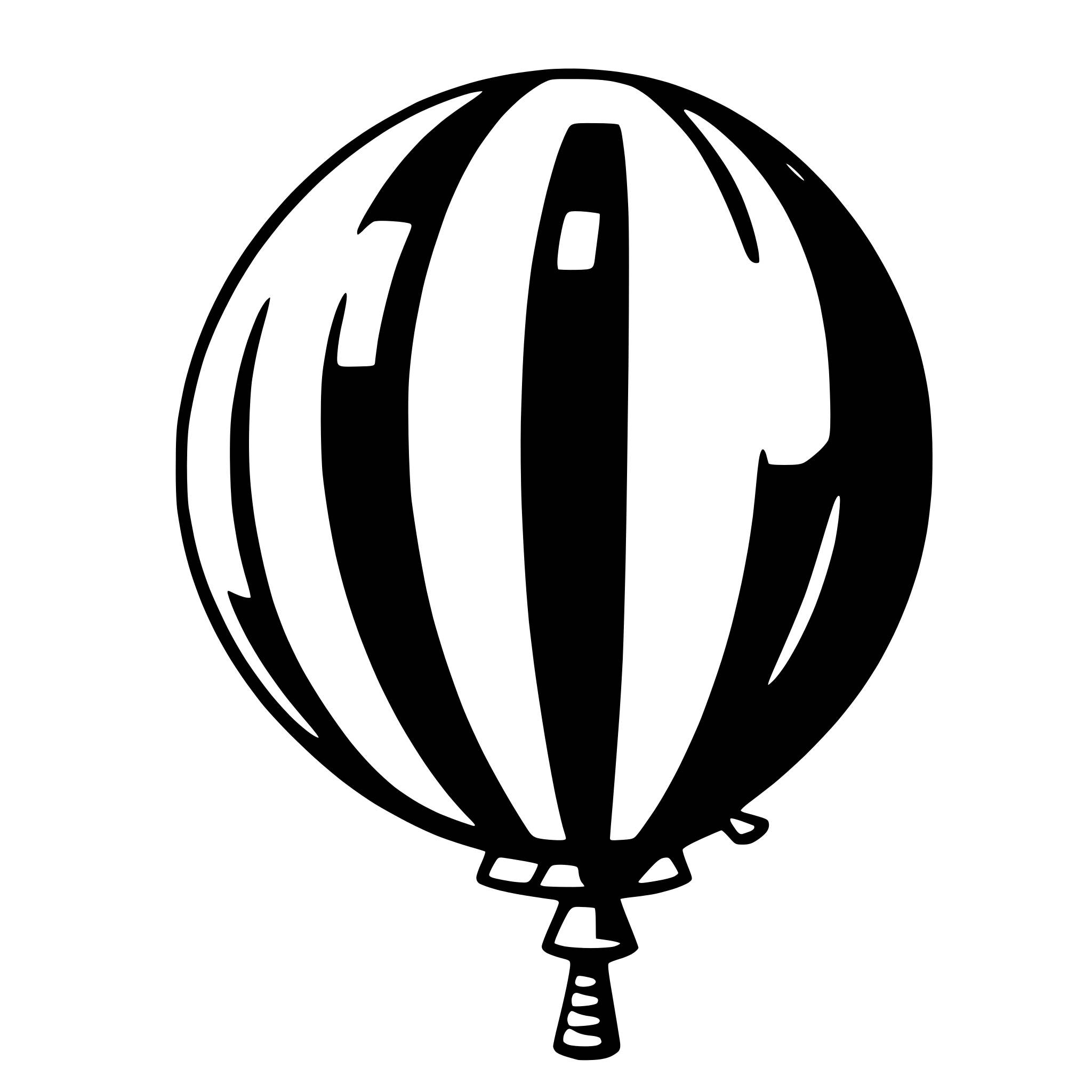 AI-generated SVG of a balloon