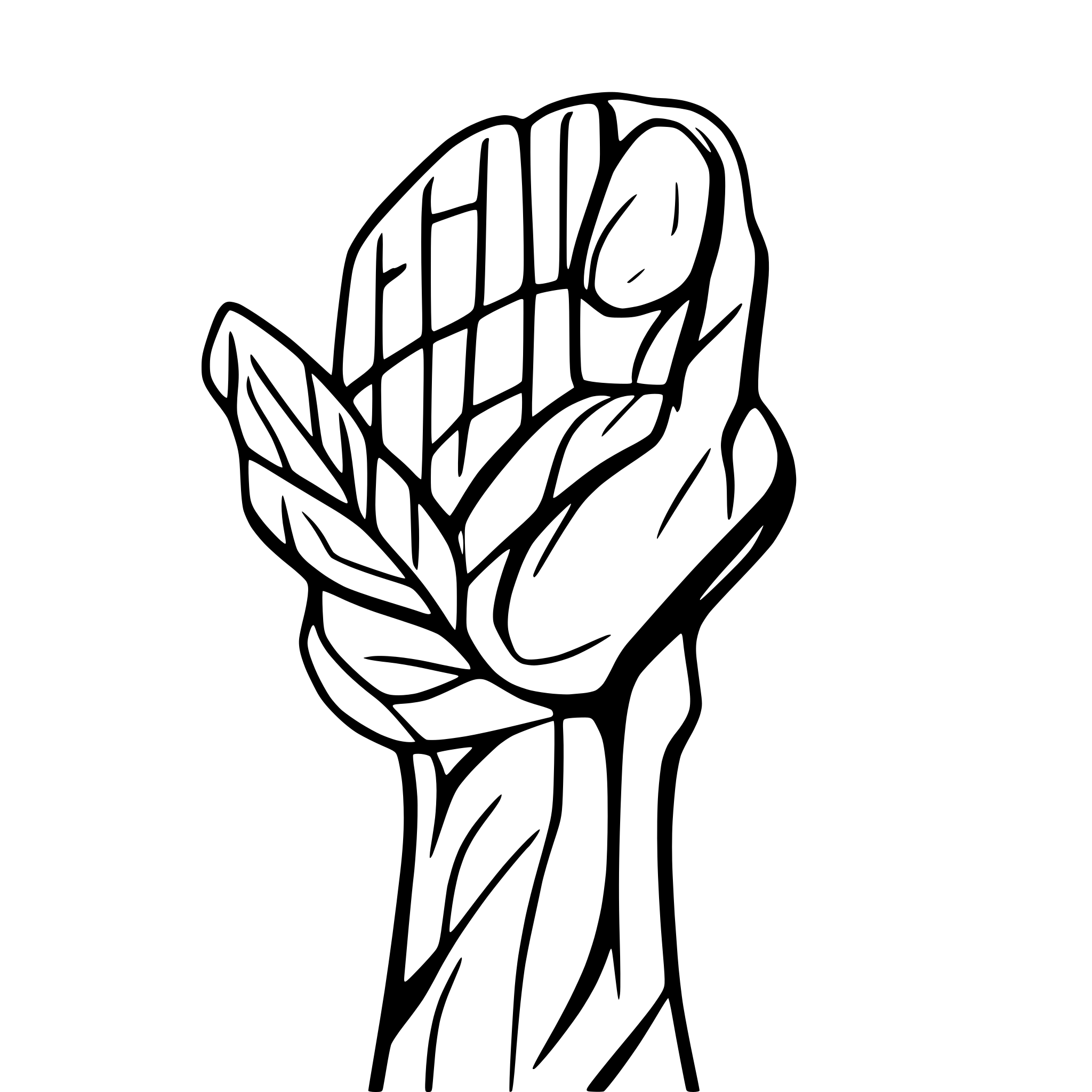 AI-generated SVG of a Thumbs up