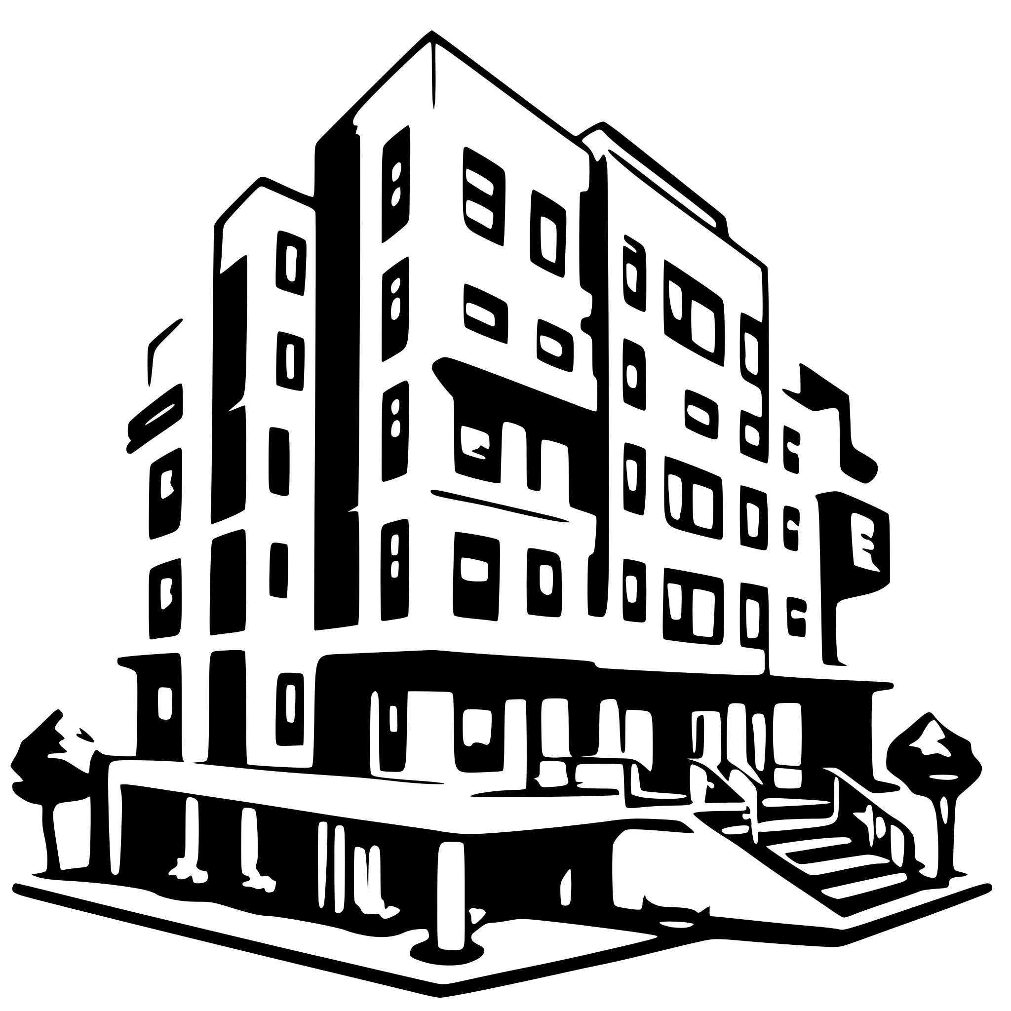 AI-generated SVG of 'Clean architecture diagram'