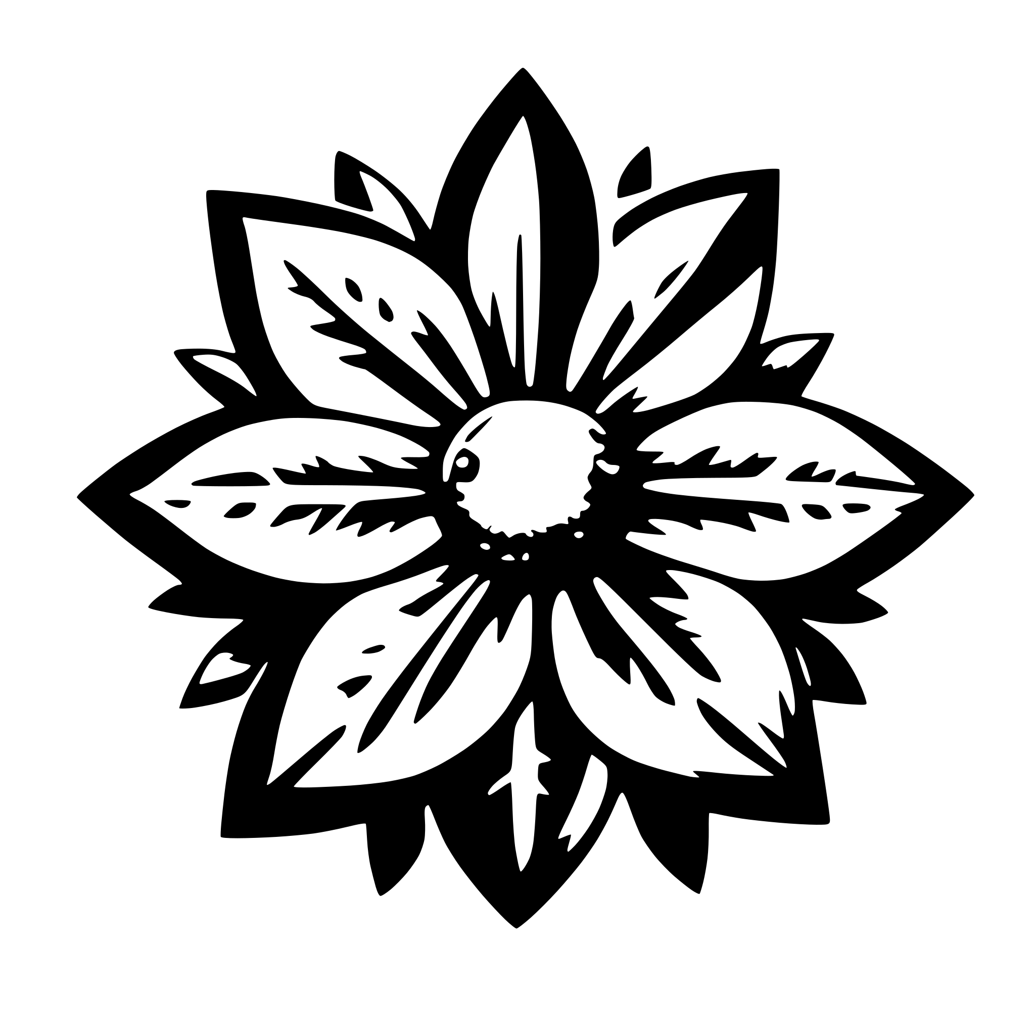 AI-generated SVG of 'hints of yellow'