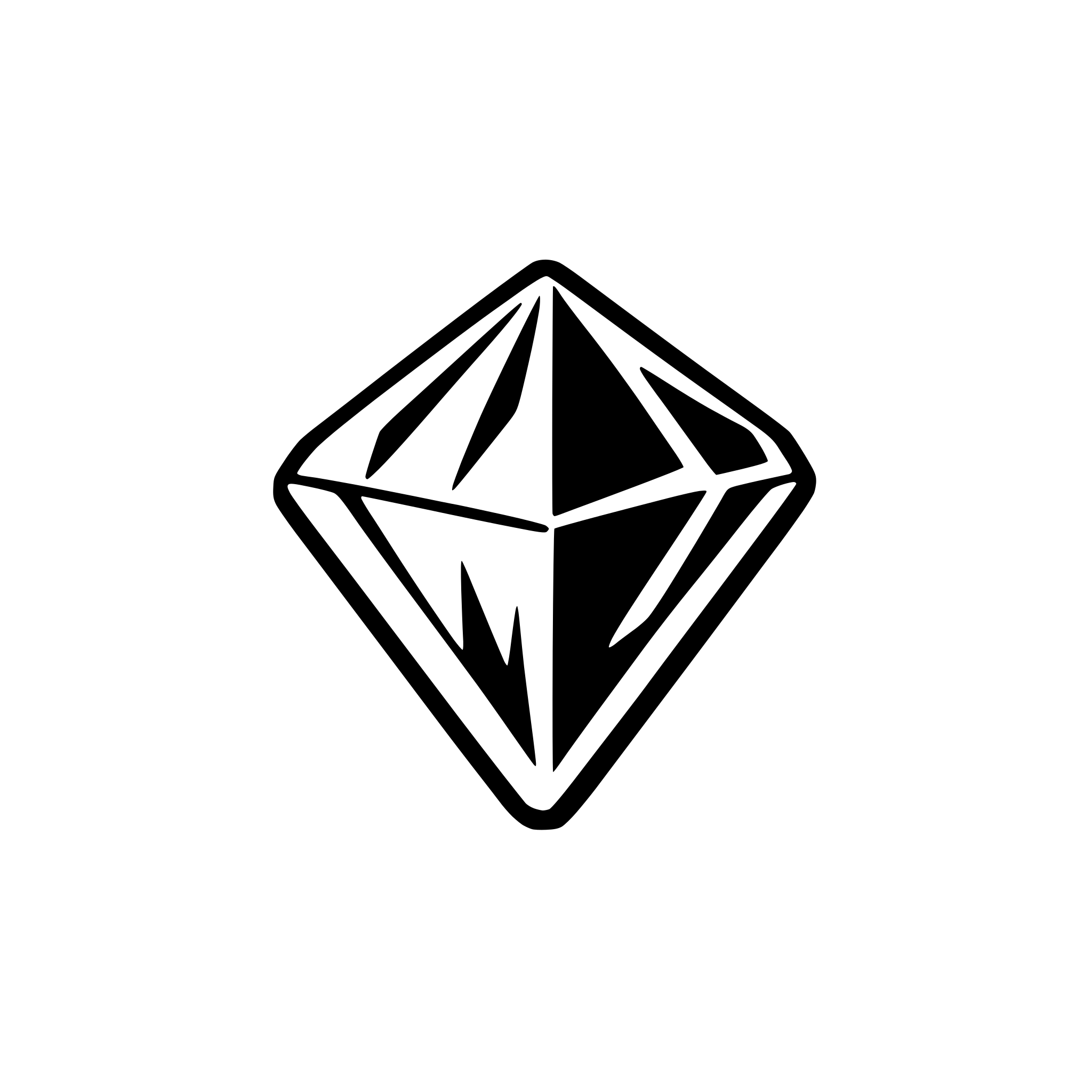 AI-generated SVG of 'stylized diamond with facets visible'