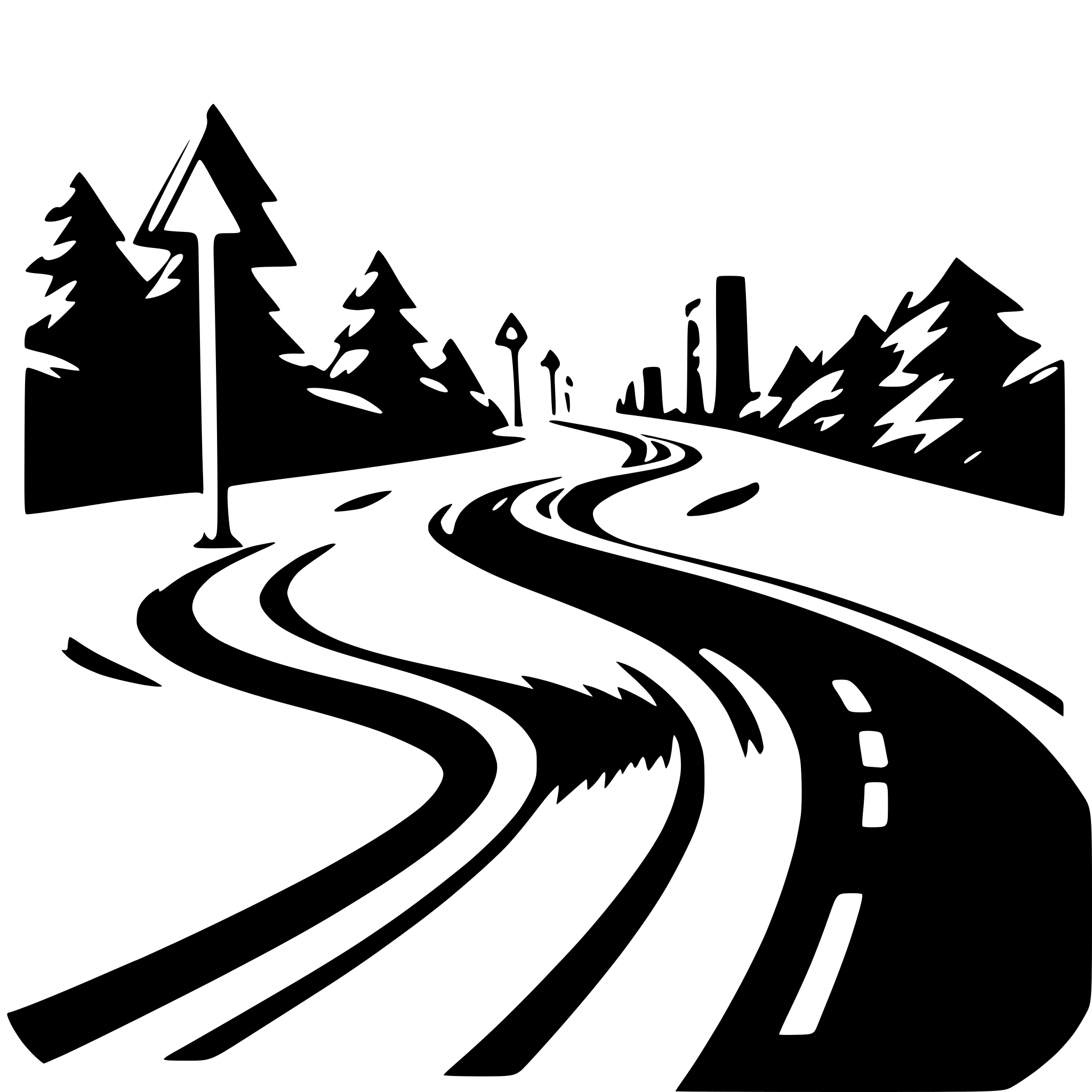 AI-generated SVG of a Car switching road very fast