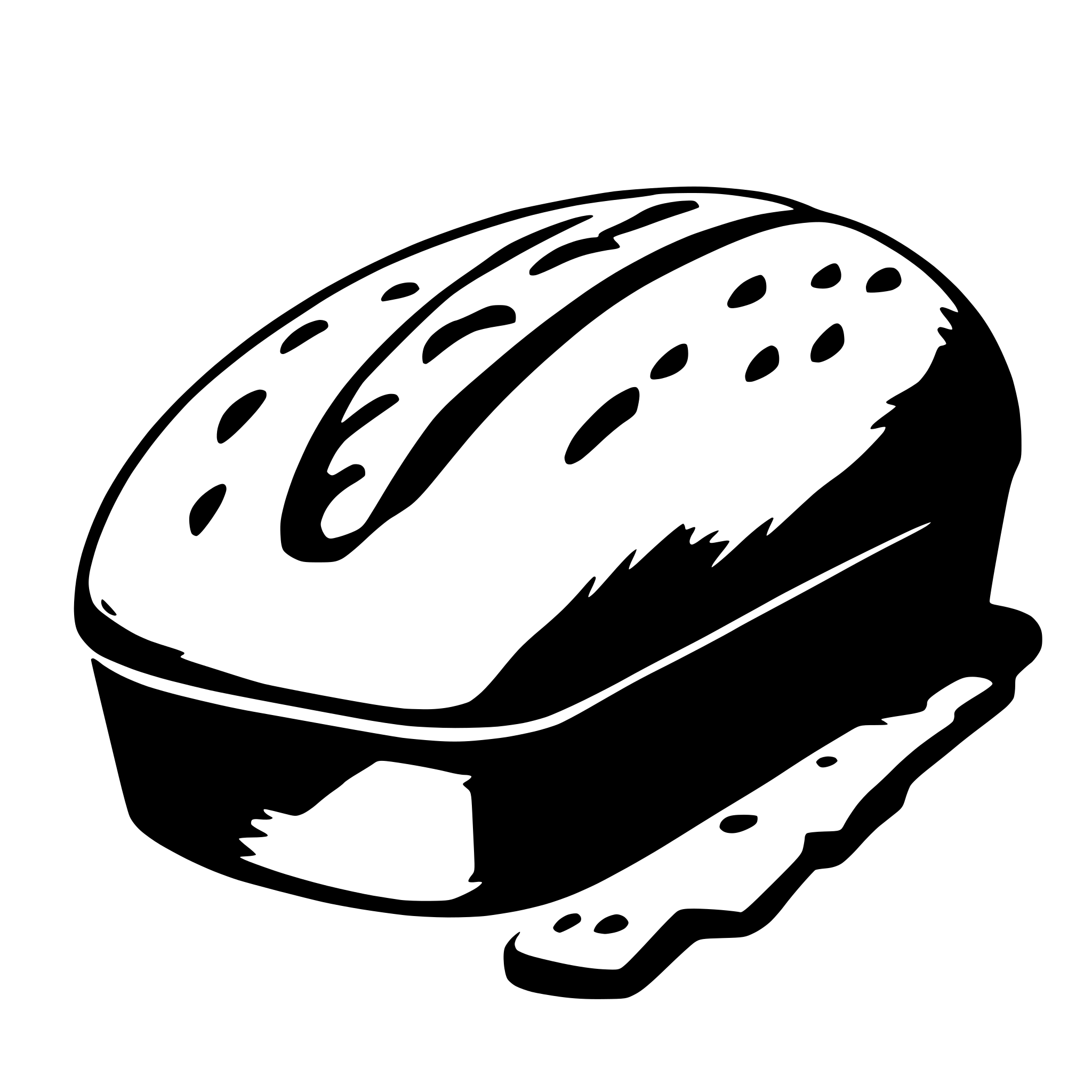 AI-generated SVG of a loaf of bread