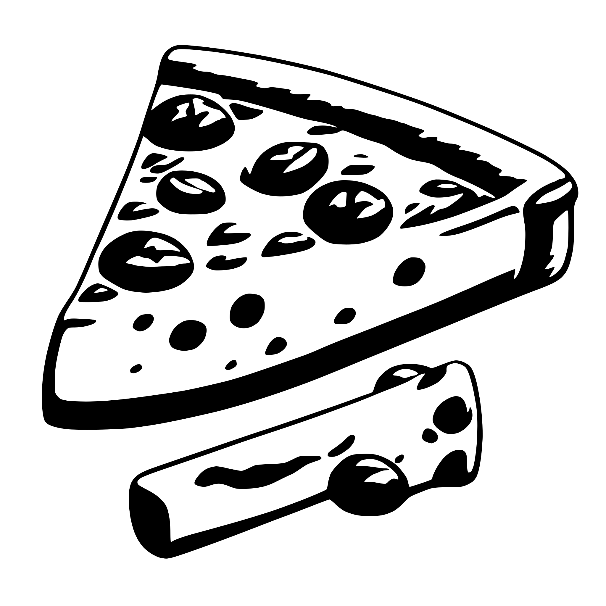 AI-generated SVG of 'pizza slice'