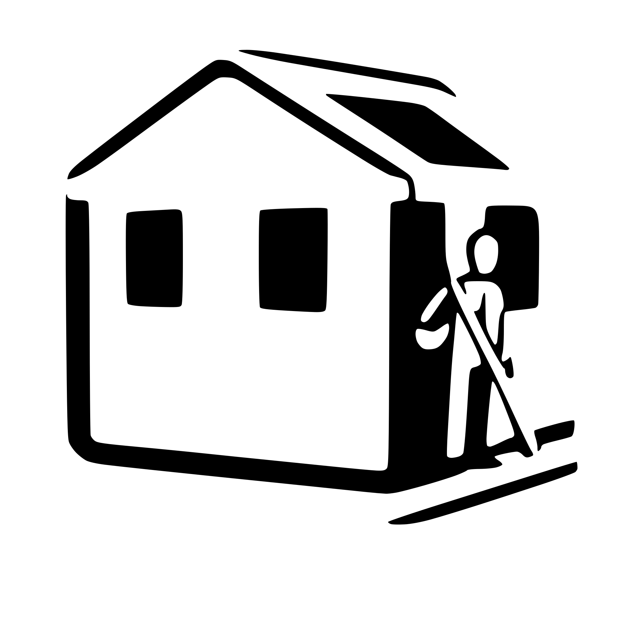 AI-generated SVG of a guy fixing home from exterior