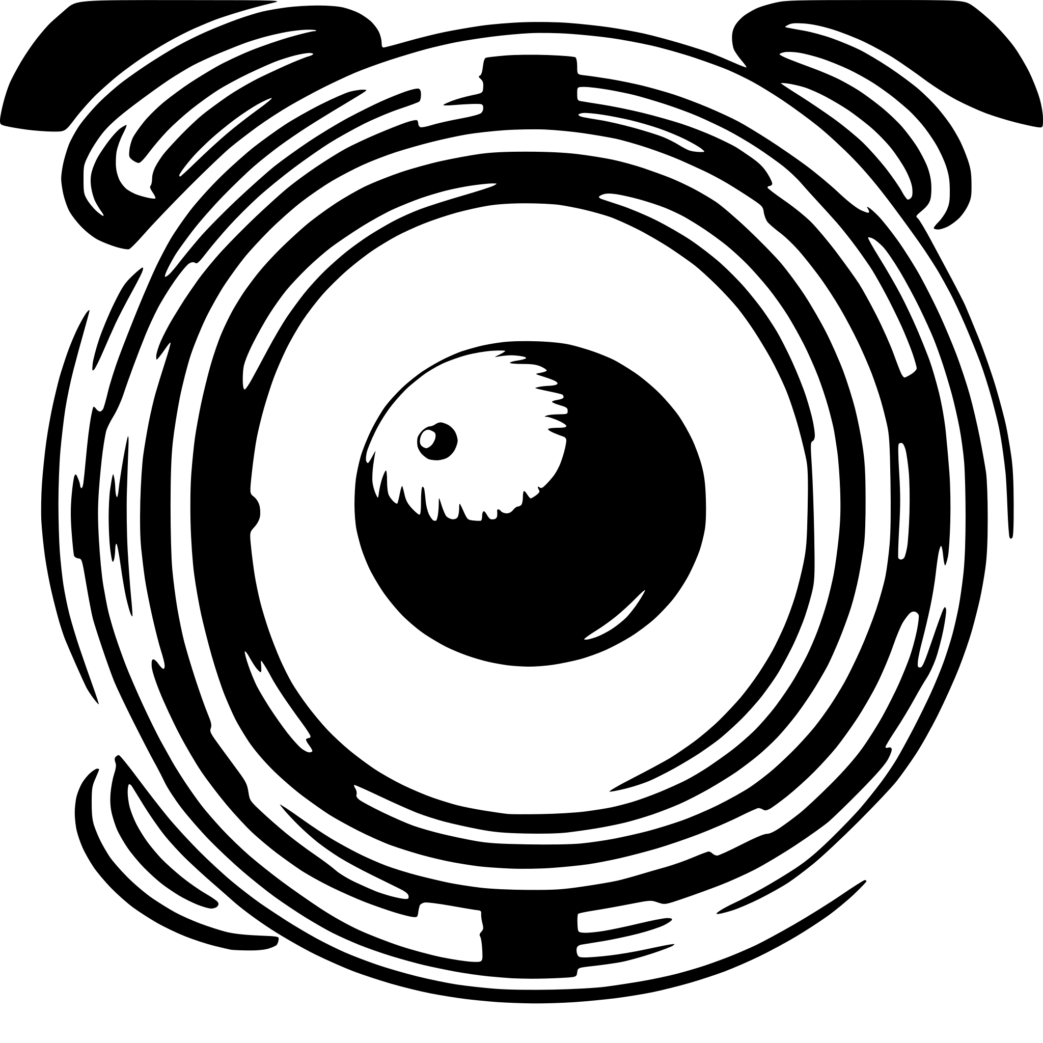 AI-generated SVG of a orbit ellipsis generative art