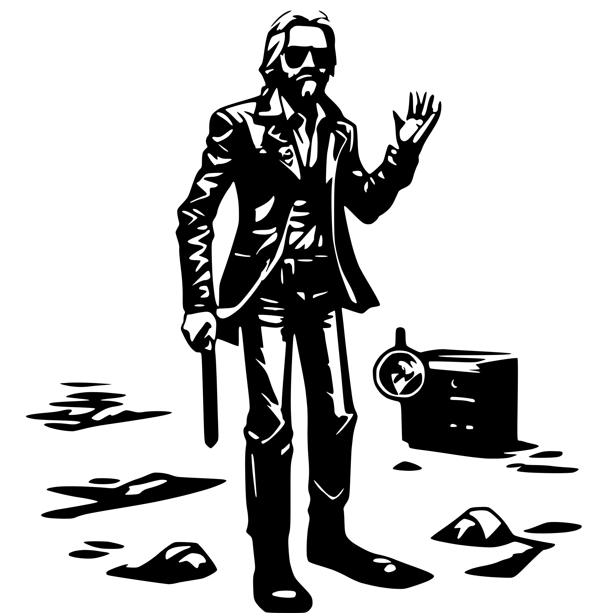 AI-generated SVG of 'disco elysium skills'