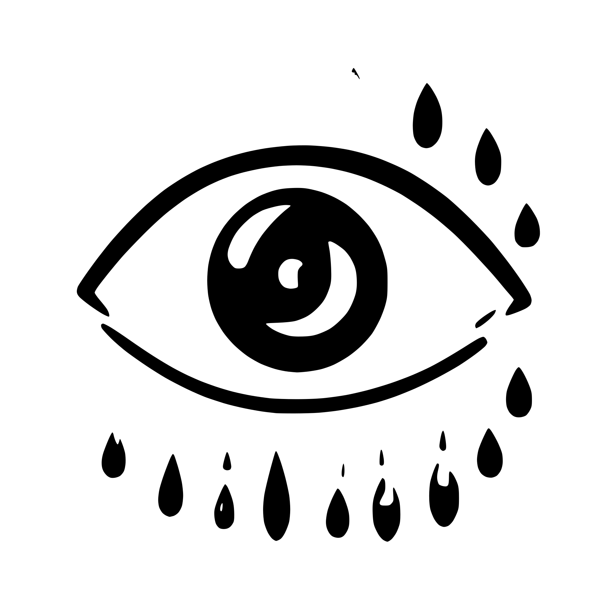 AI-generated SVG of a Eye with a Binary Code Reflection