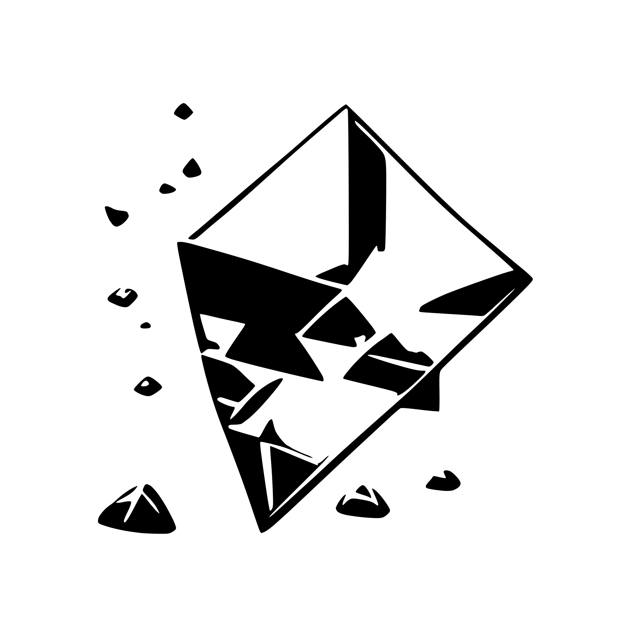 AI-generated SVG of 'breaking glass'