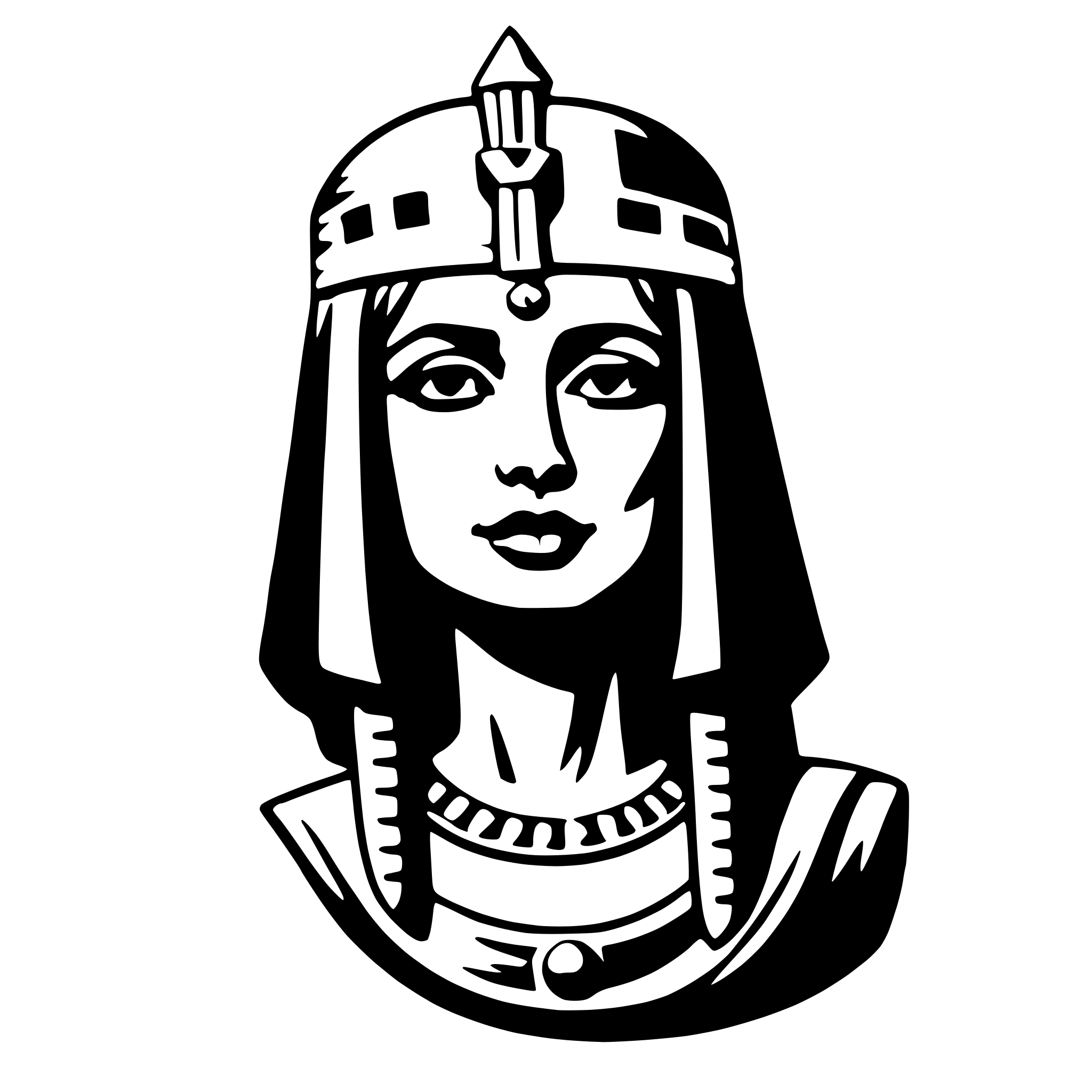 AI-generated SVG of 'hathor'