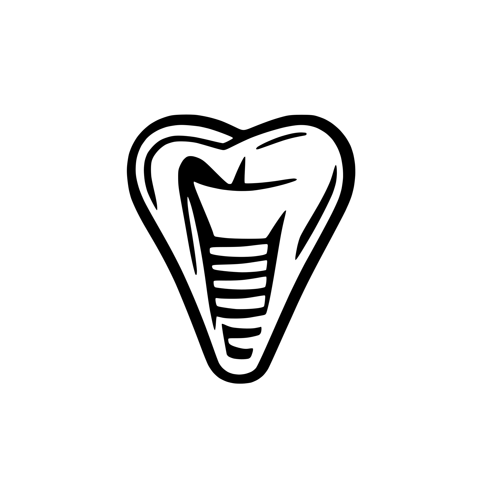 AI-generated SVG of a Dental Logo Design Line art