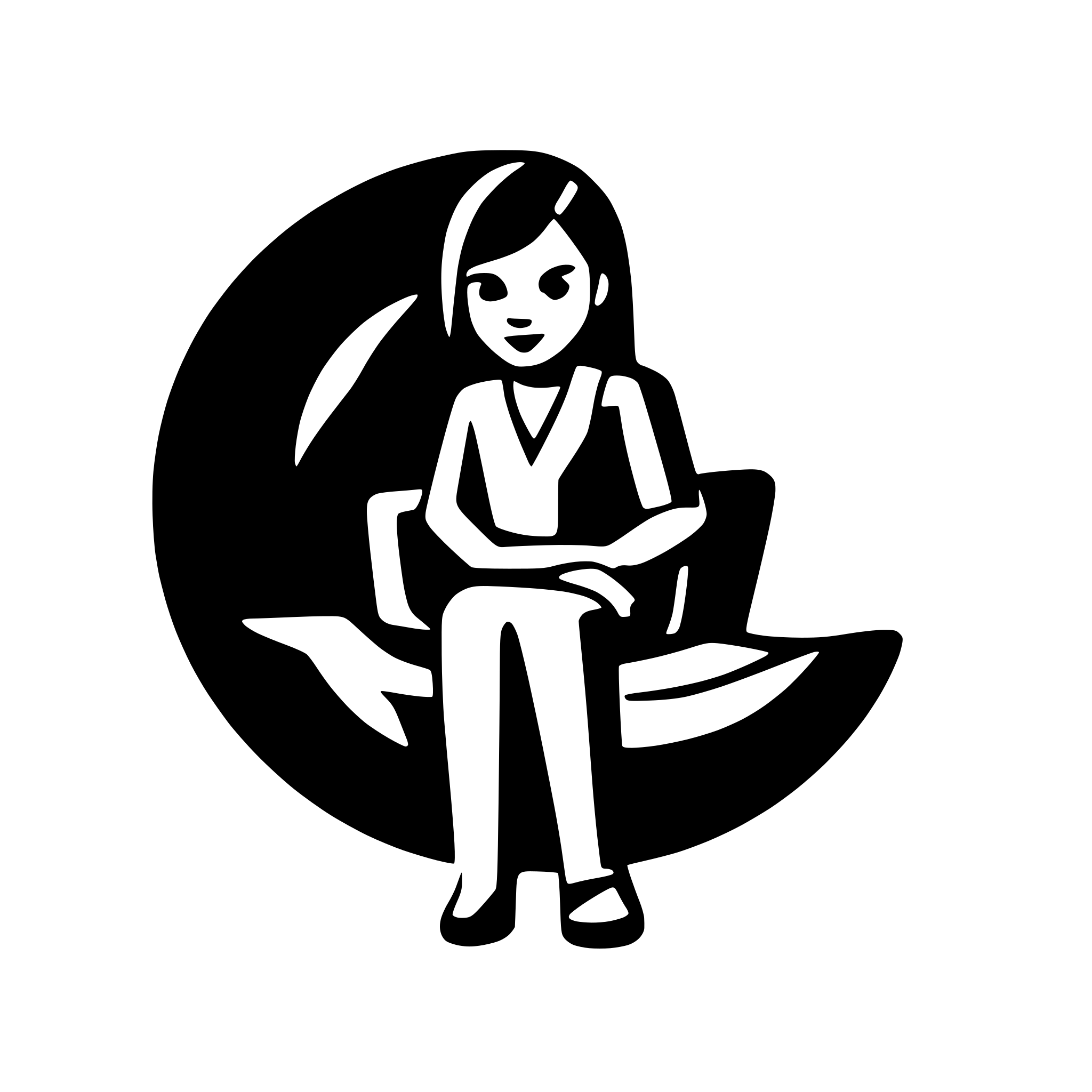 AI-generated SVG of a person sitting on a sofa