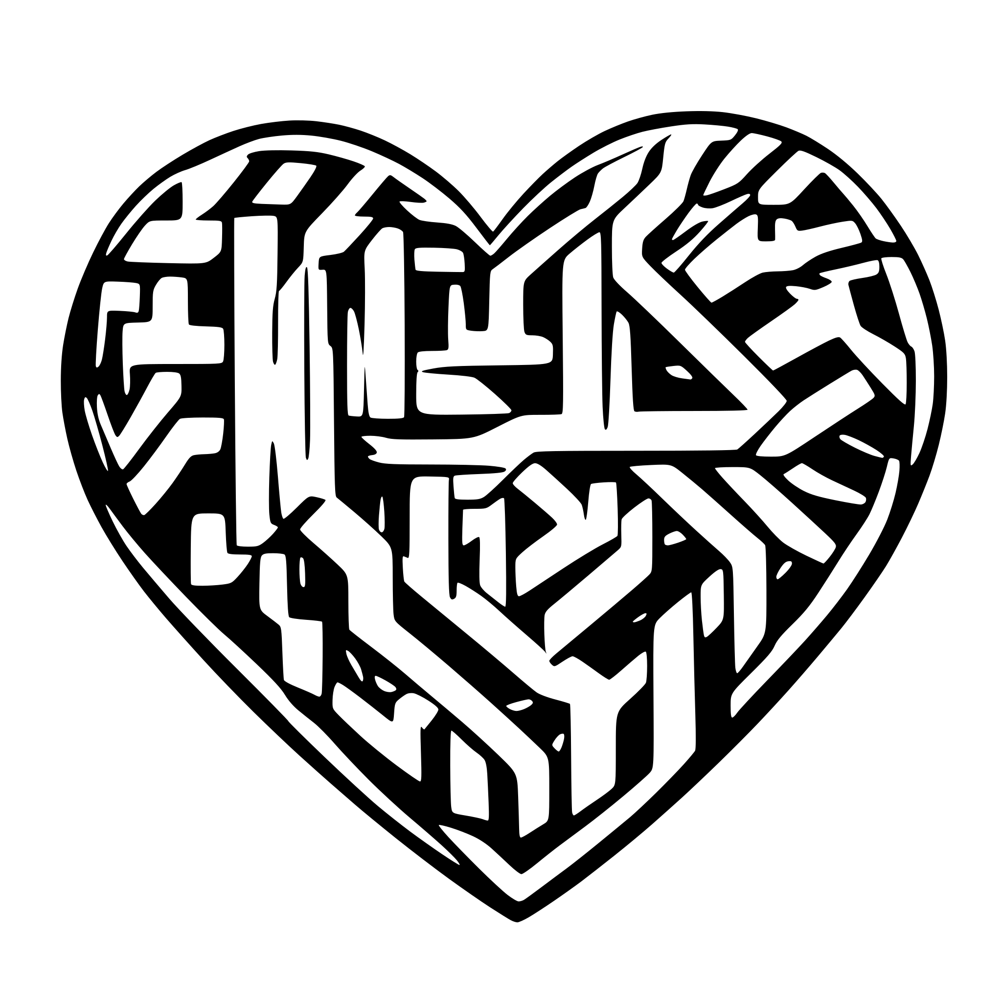 AI-generated SVG of a Make a heart AI icon