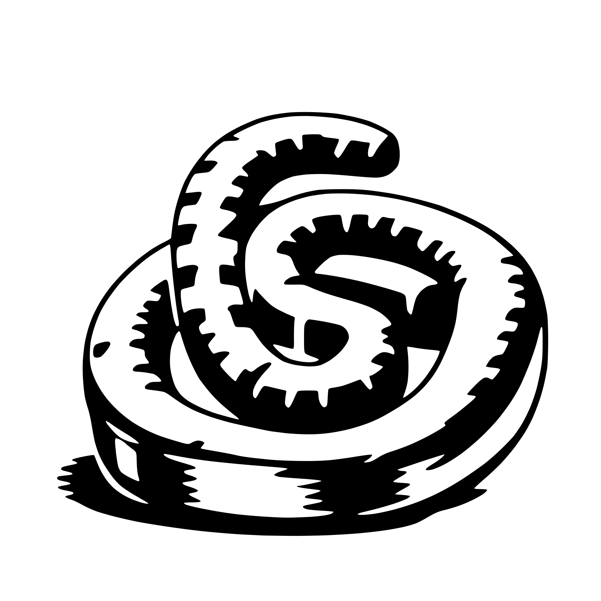 AI-generated SVG of a pretzel