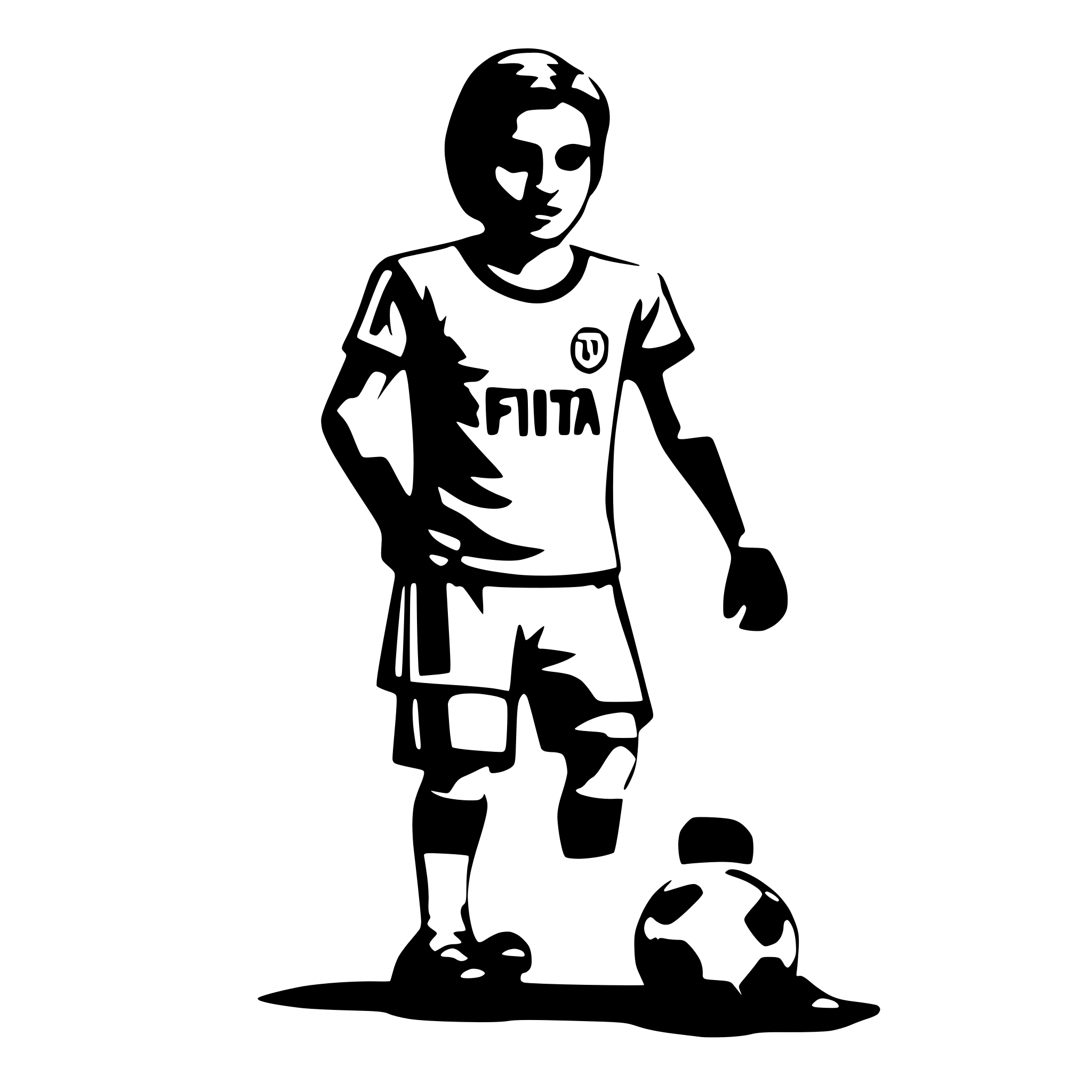 AI-generated SVG of 'fifa plantel'