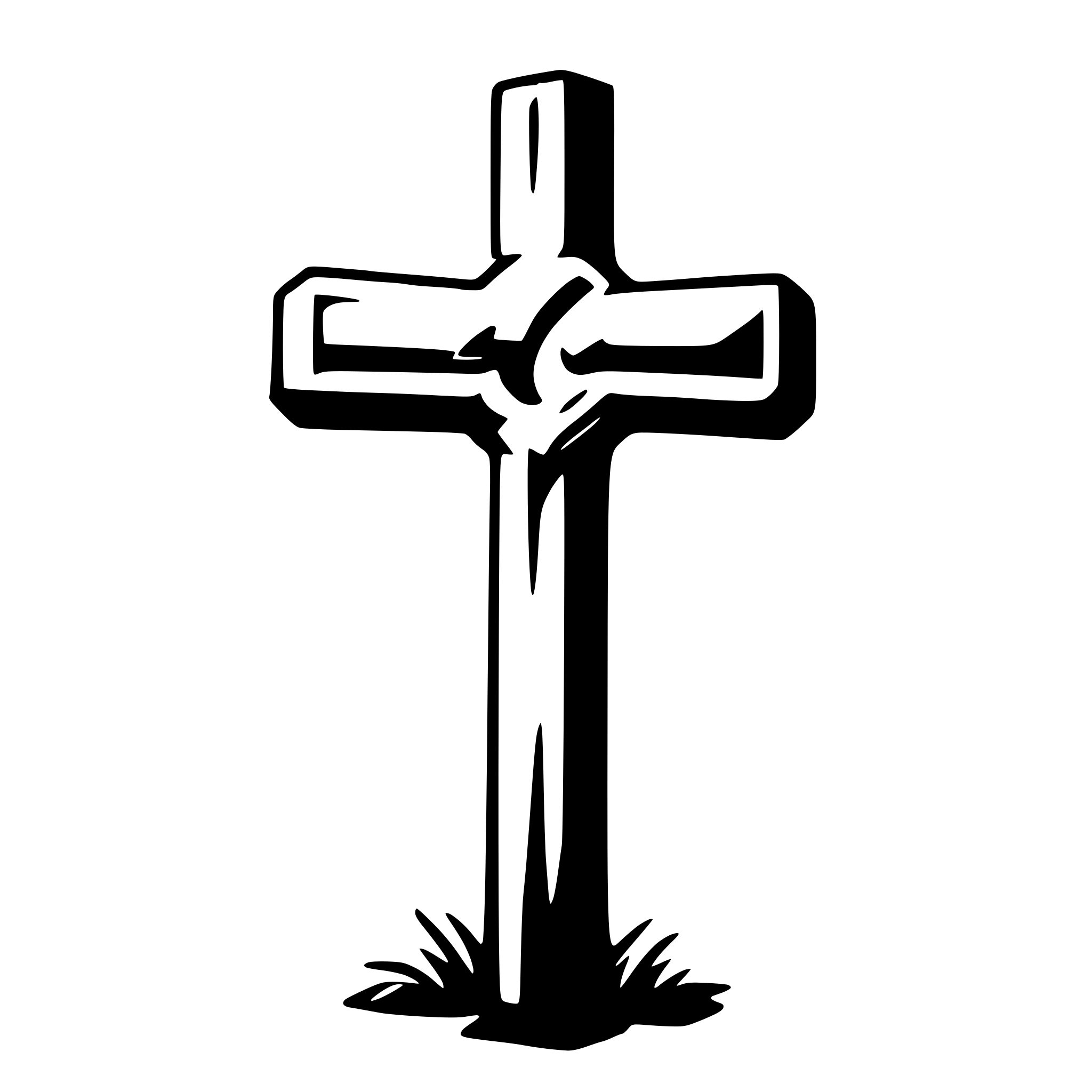 AI-generated SVG of 'cross'