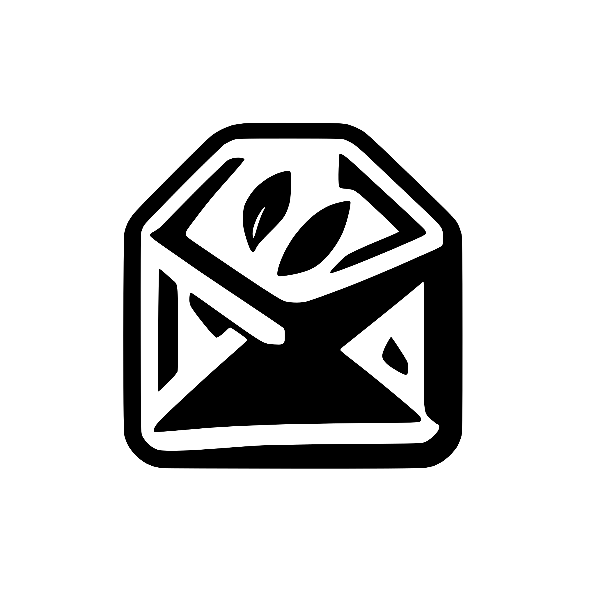 AI-generated SVG of a AI Generated Email Text Icon