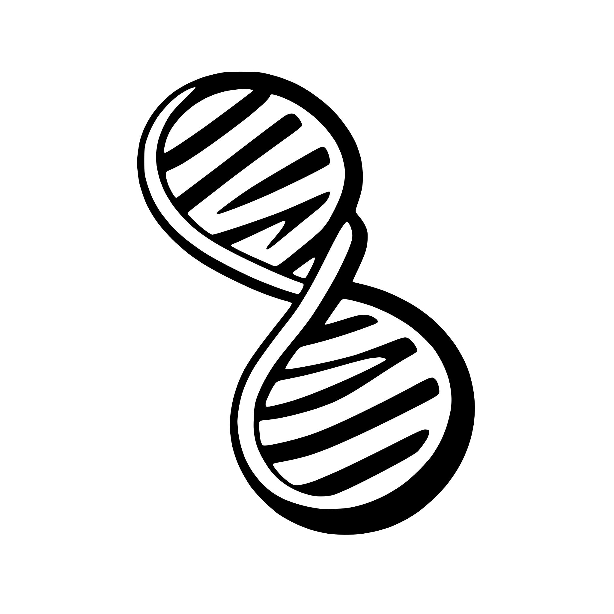 AI-generated SVG of 'dna double helix'