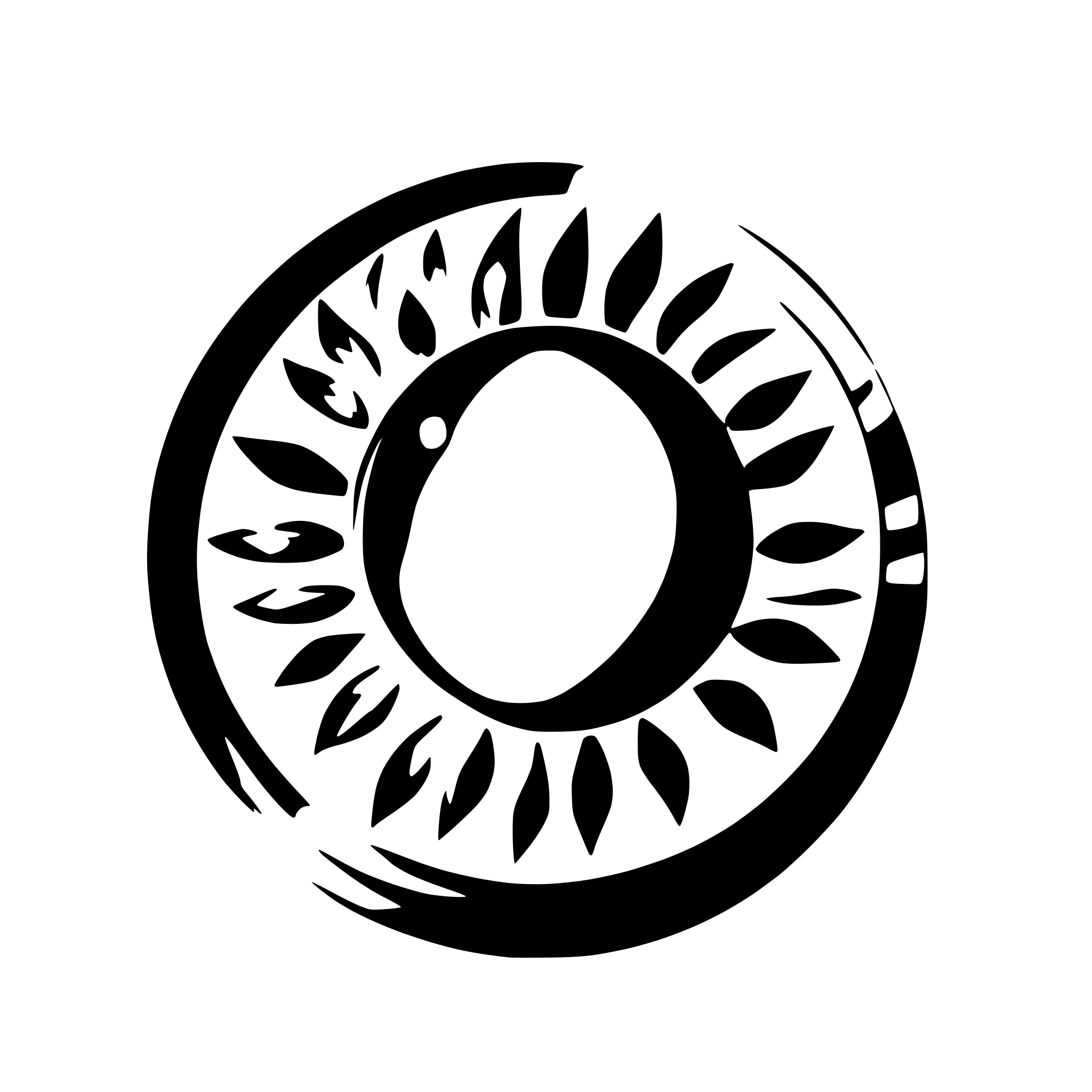 AI-generated SVG of a Abstract Stylish Sun