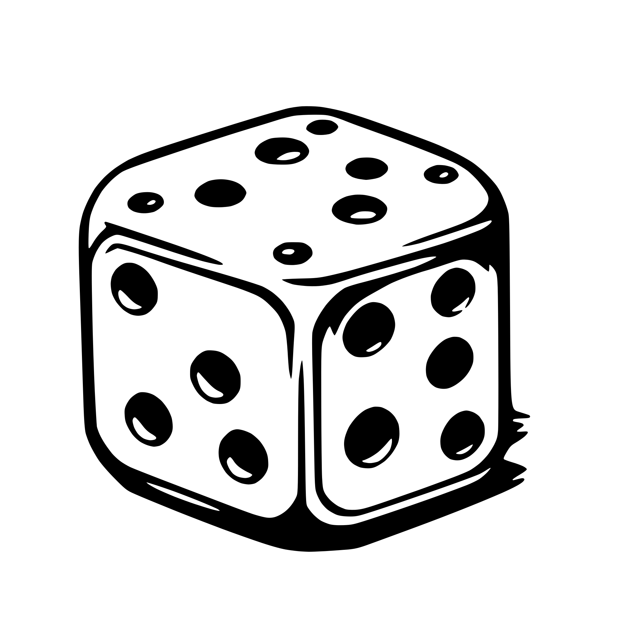 AI-generated SVG of 'dice'