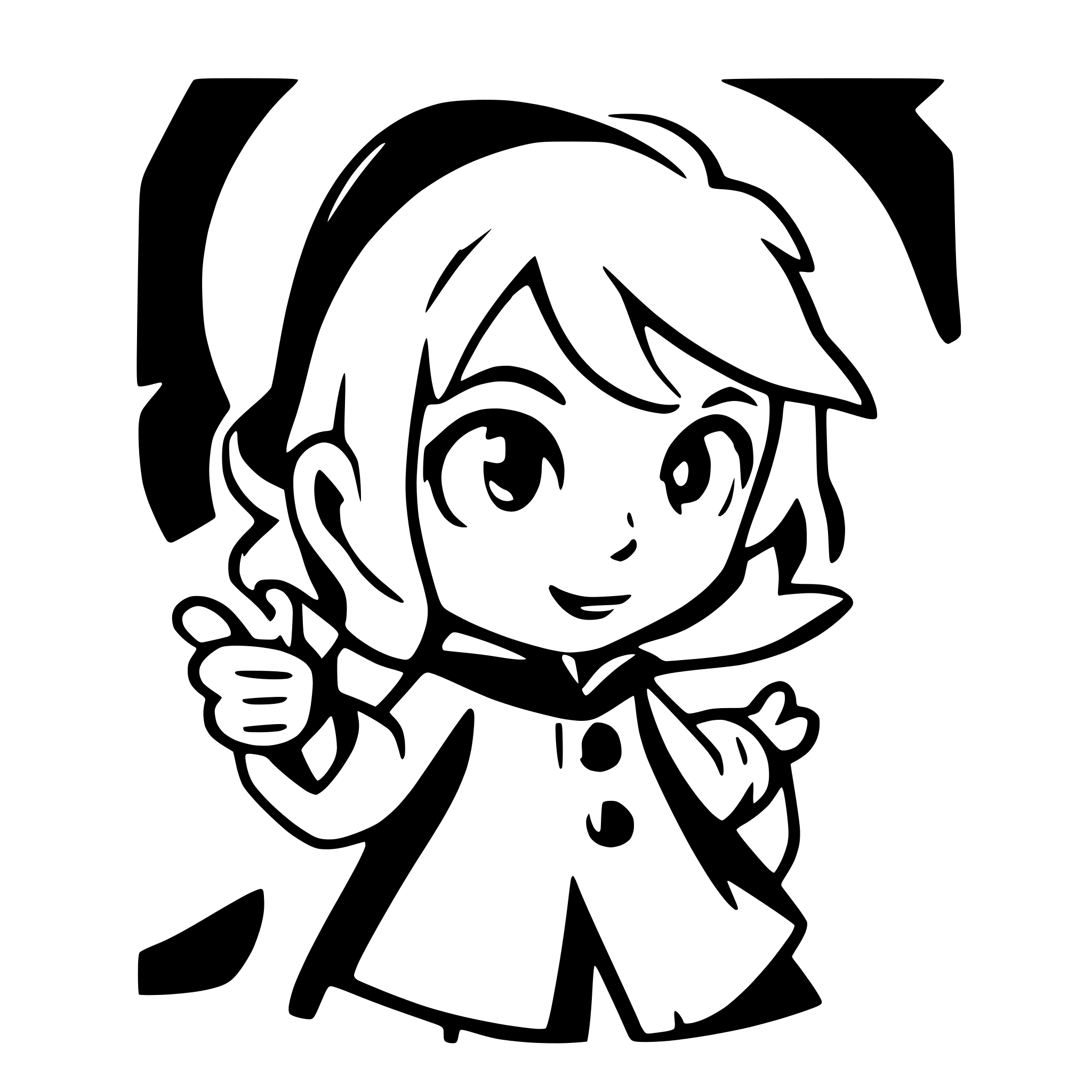 AI-generated SVG of a cute boy wizard