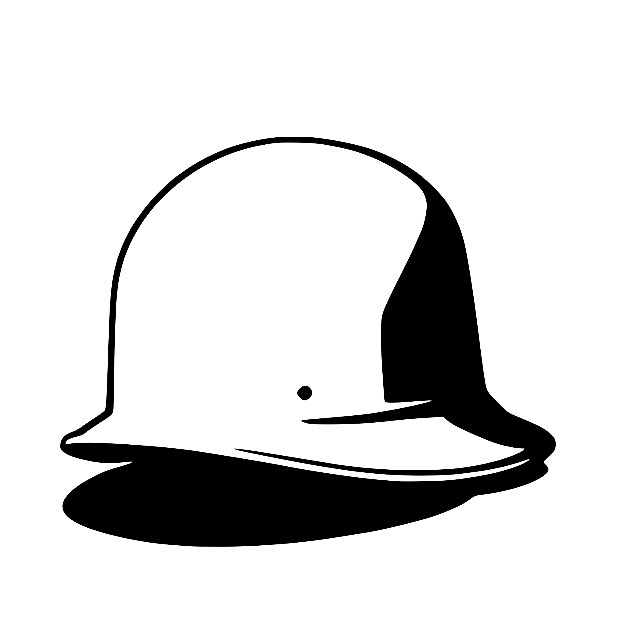 AI-generated SVG of 'hard hat'