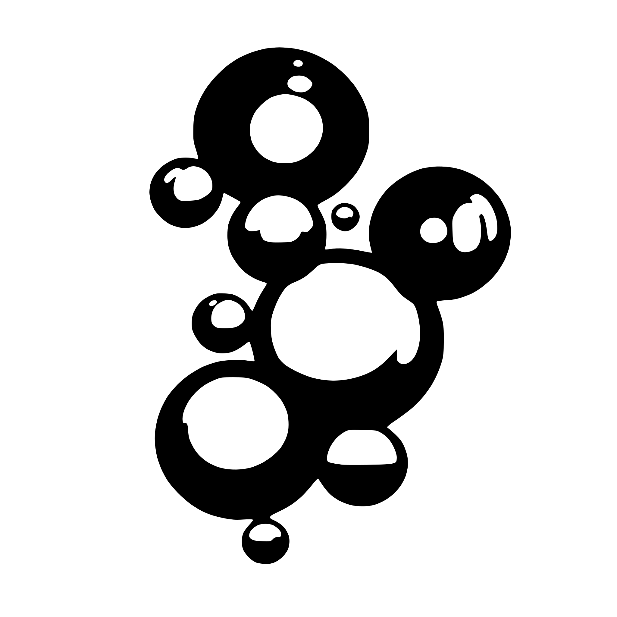 AI-generated SVG of a bubbles