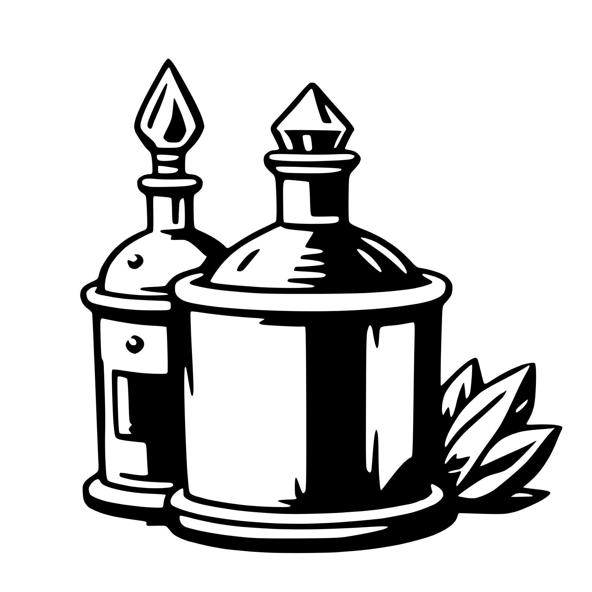 AI-generated SVG of a potion