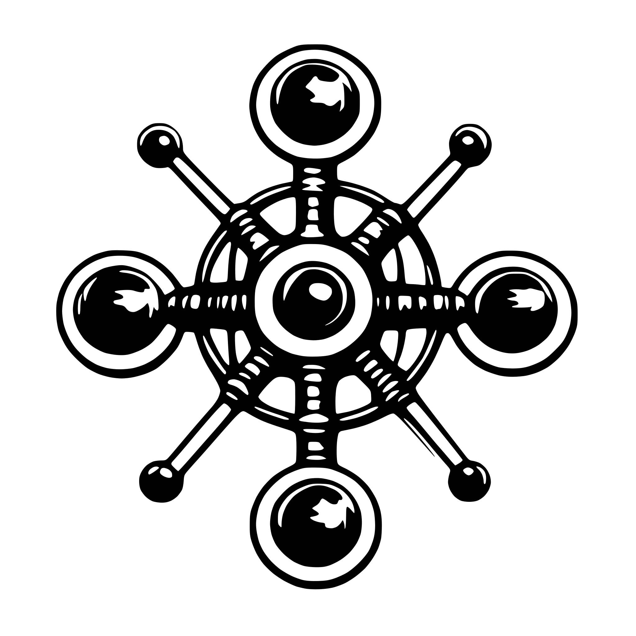 AI-generated SVG of 'neural network'