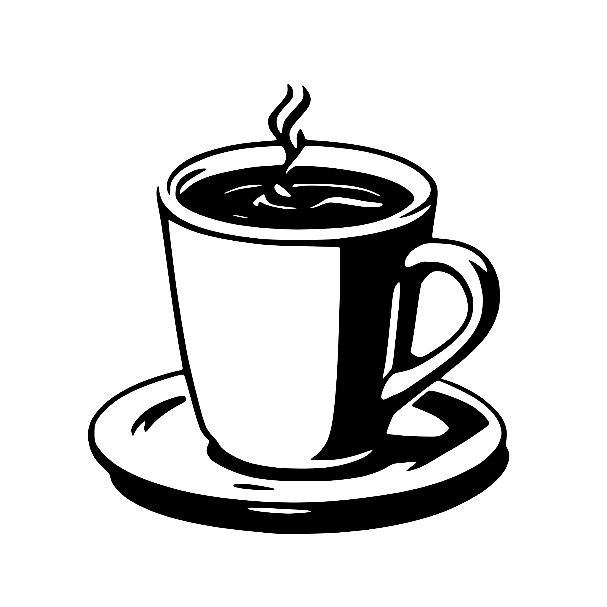 AI-generated SVG of 'coffee cup'