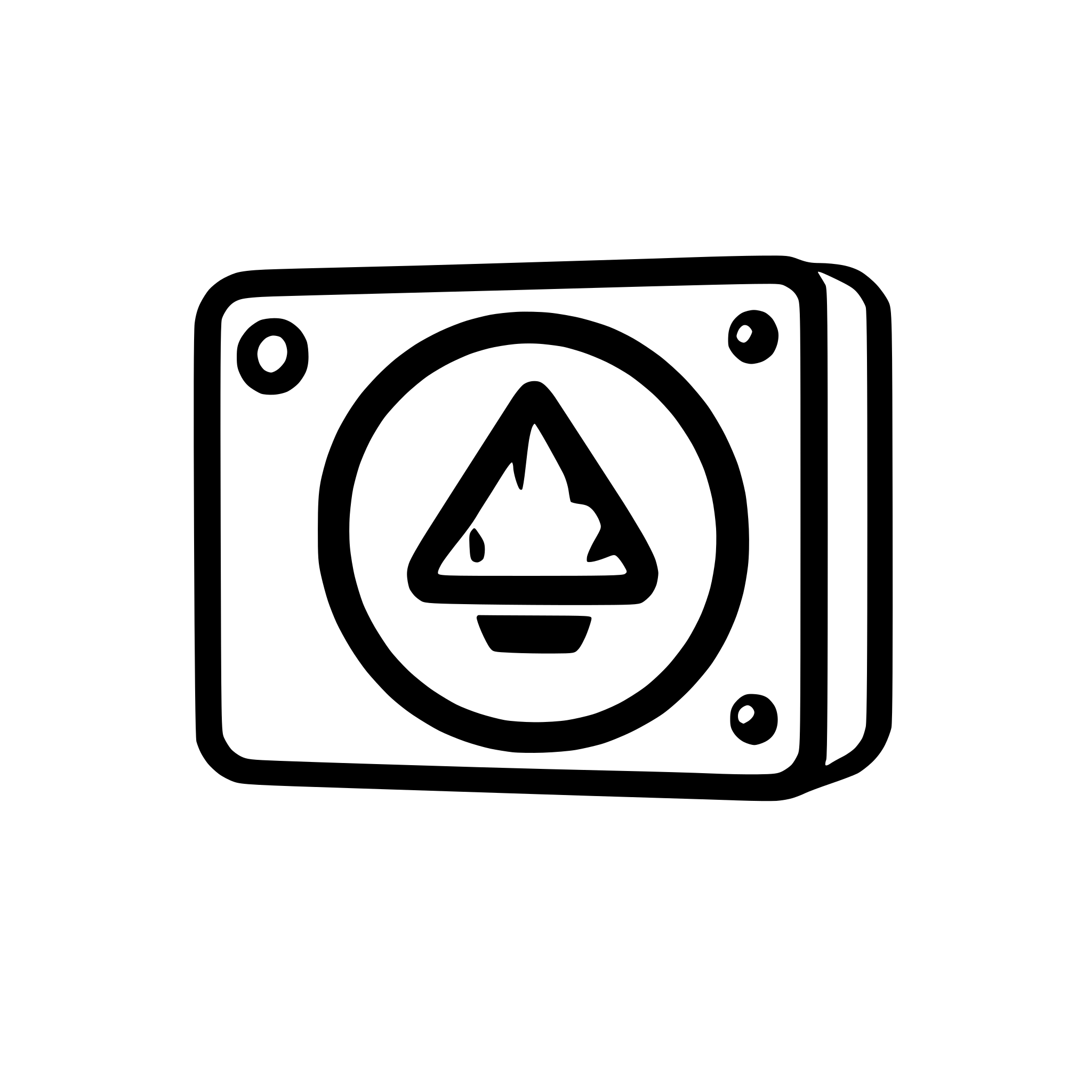 AI-generated SVG of a иконка в виде синего колокольчика, стилизованная под синий контур с волной внутри.