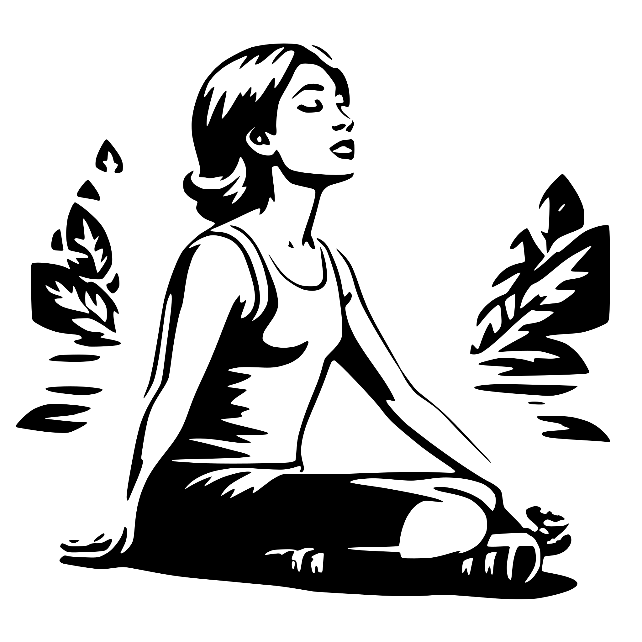 AI-generated SVG of 'breath exercise'