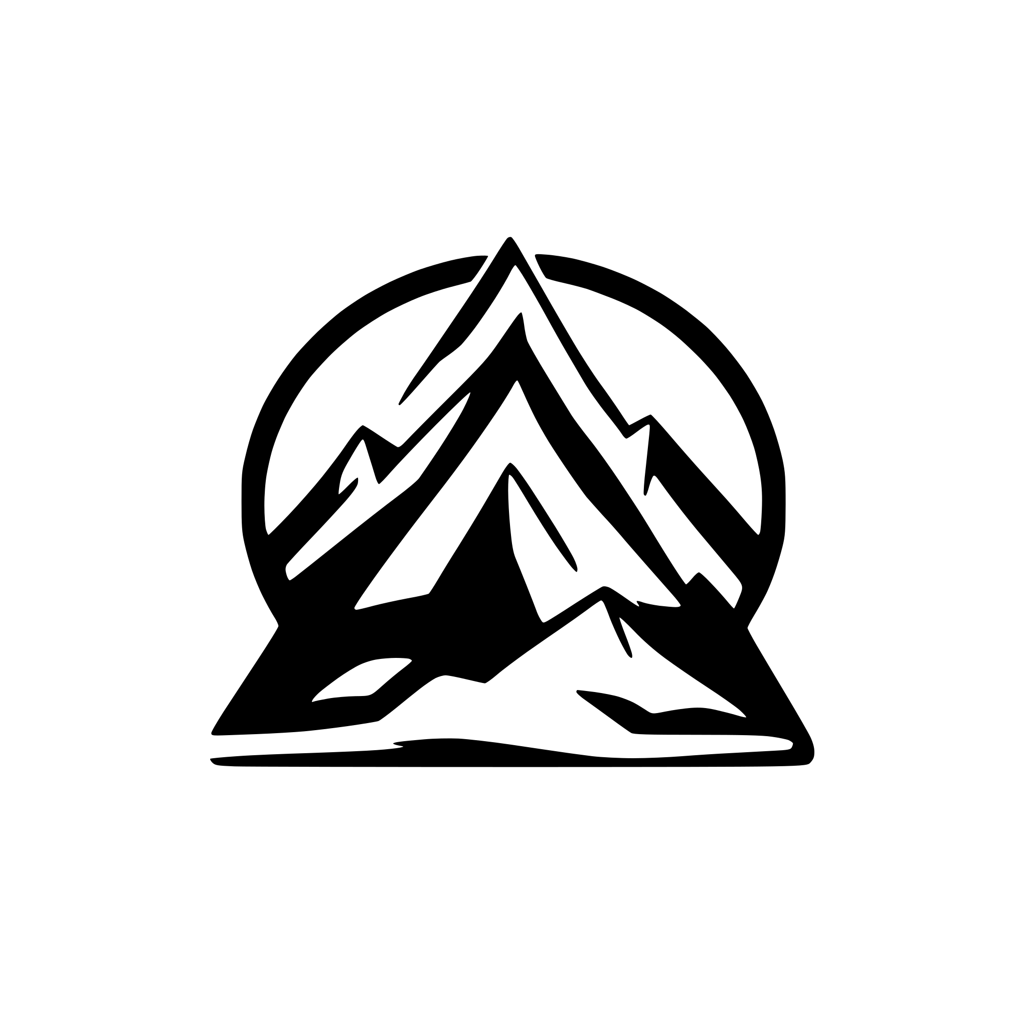 AI-generated SVG of 'abstract mountain range with peaks'