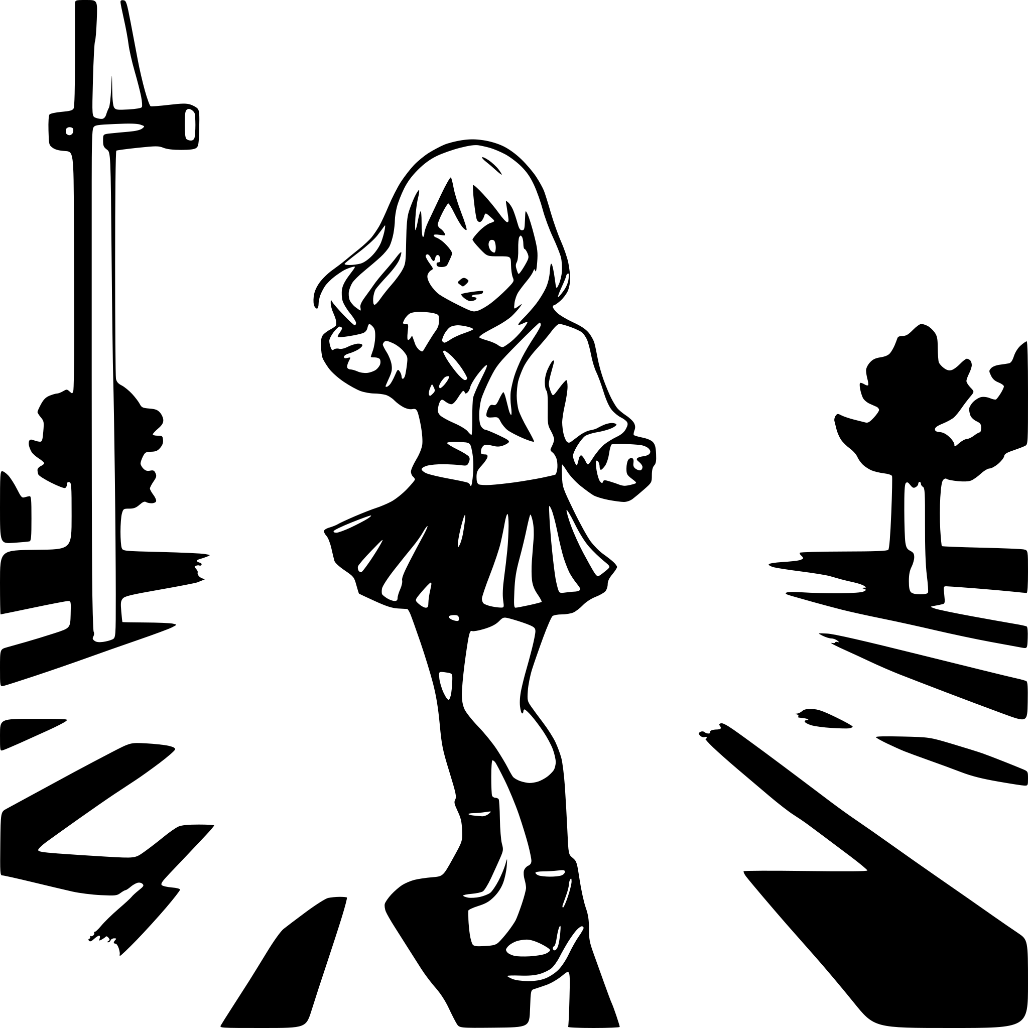 AI-generated SVG of a A person failing at something—perhaps missing a shot, then later practicing it until they succeed