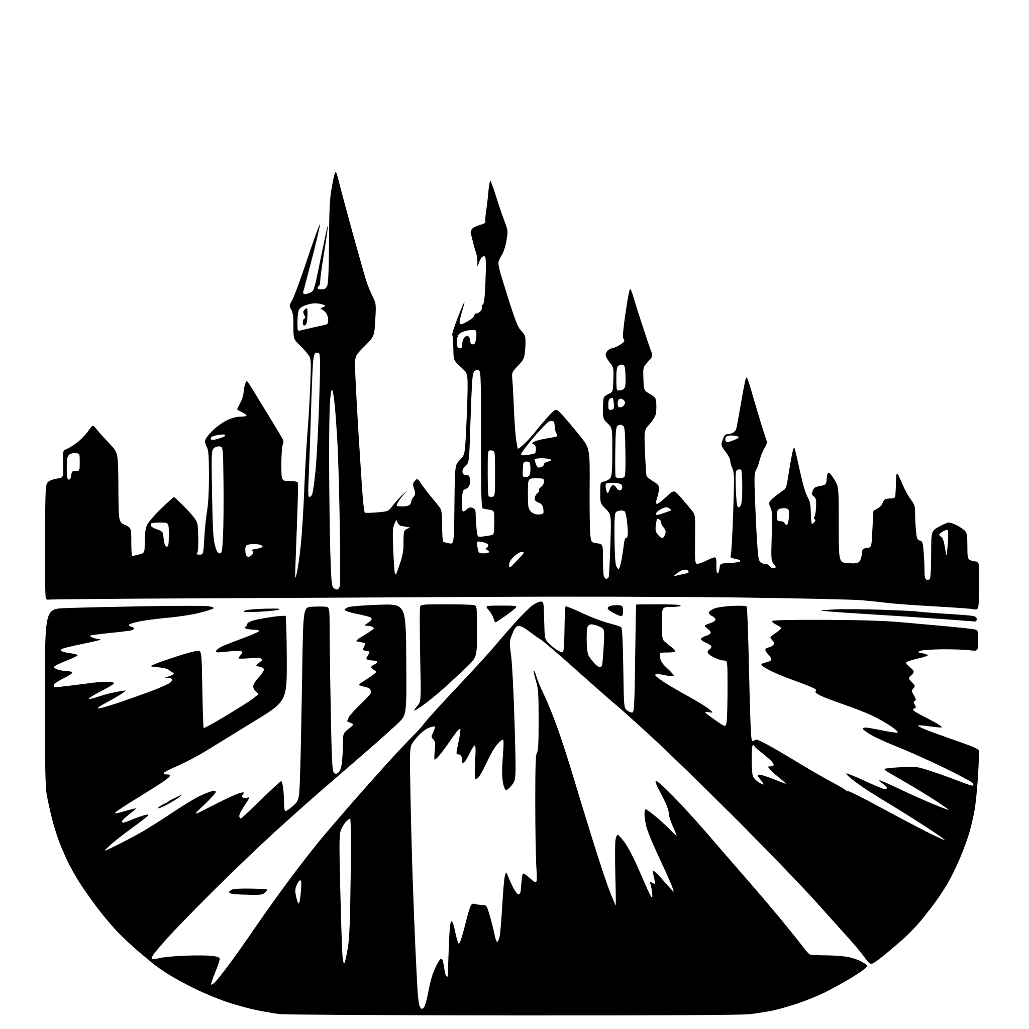 AI-generated SVG of 'CDN Network Animation'