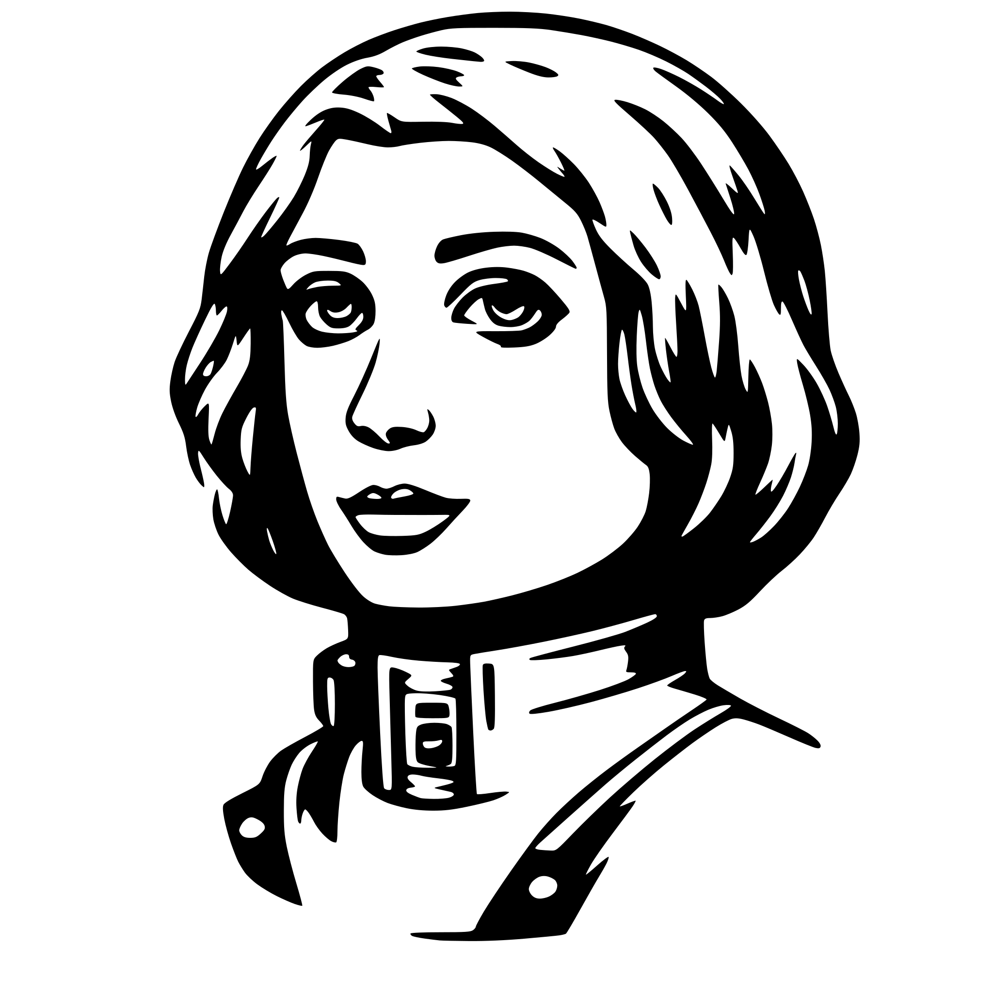 AI-generated SVG of a AI