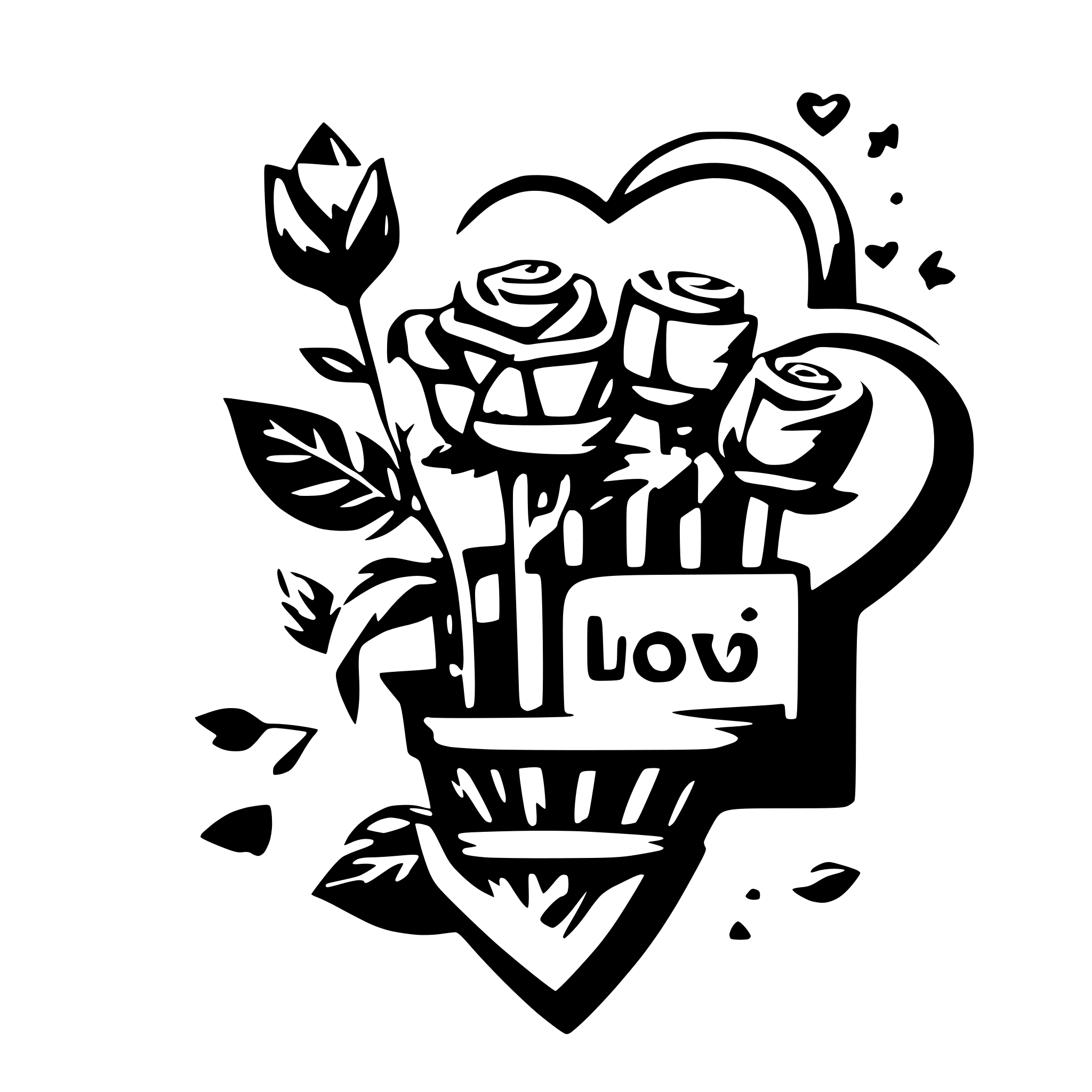 AI-generated SVG of a cute Valentine’s Day