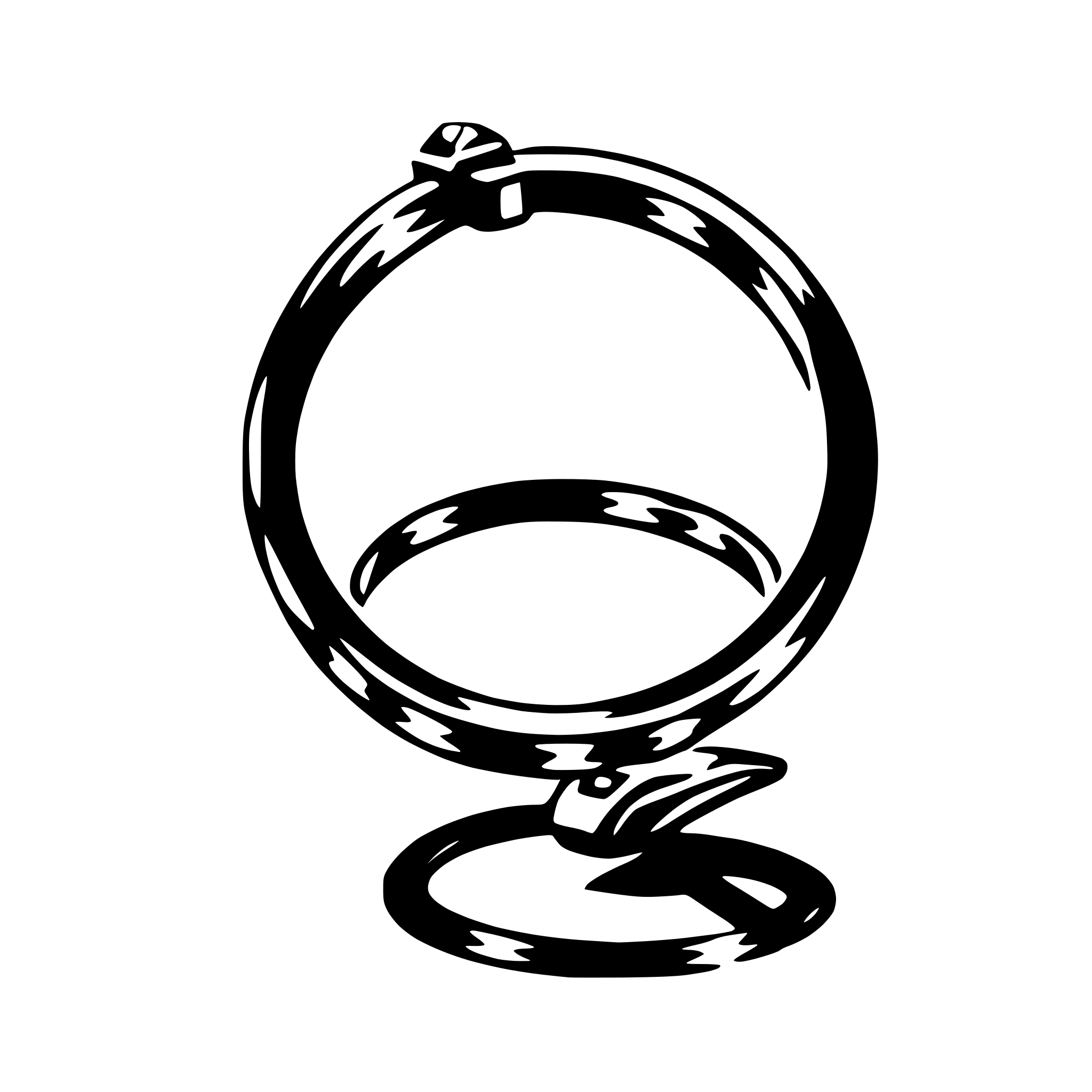 AI-generated SVG of a bangle