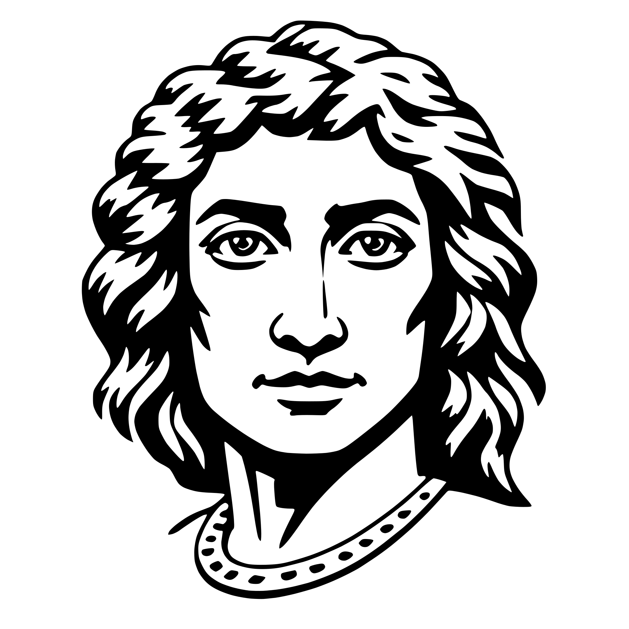 AI-generated SVG of 'dionysus'