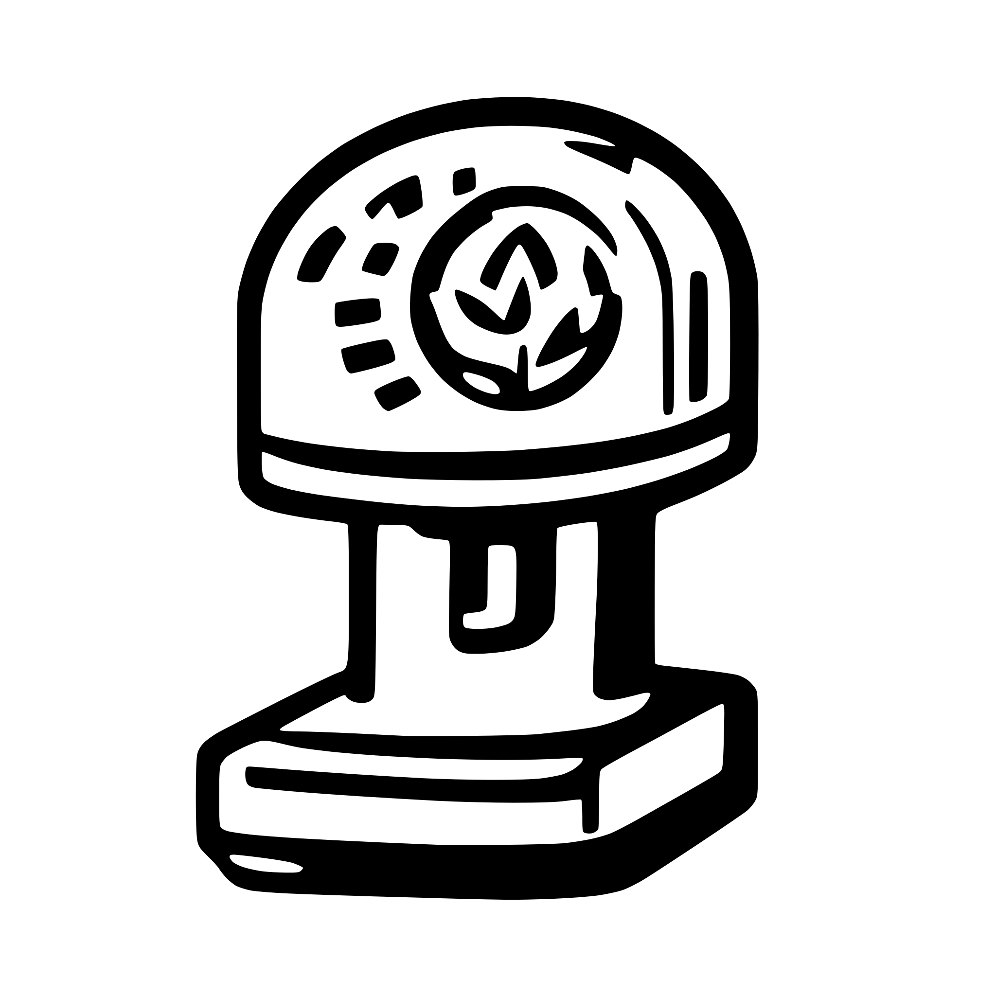 AI-generated SVG of a pump hmi icon