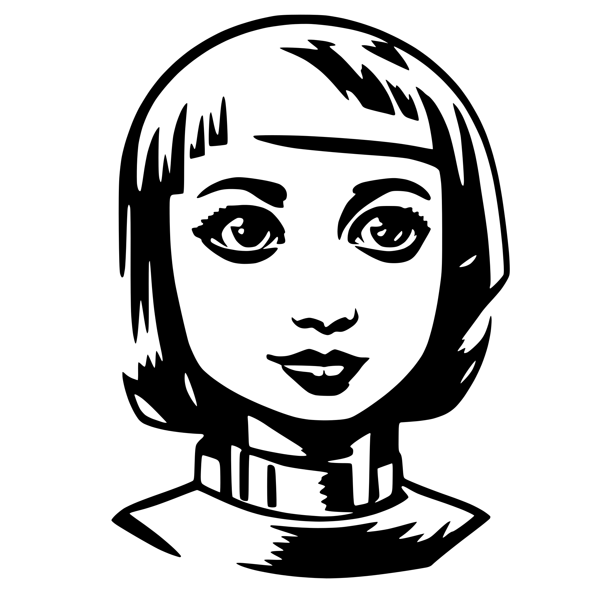 AI-generated SVG of a AI