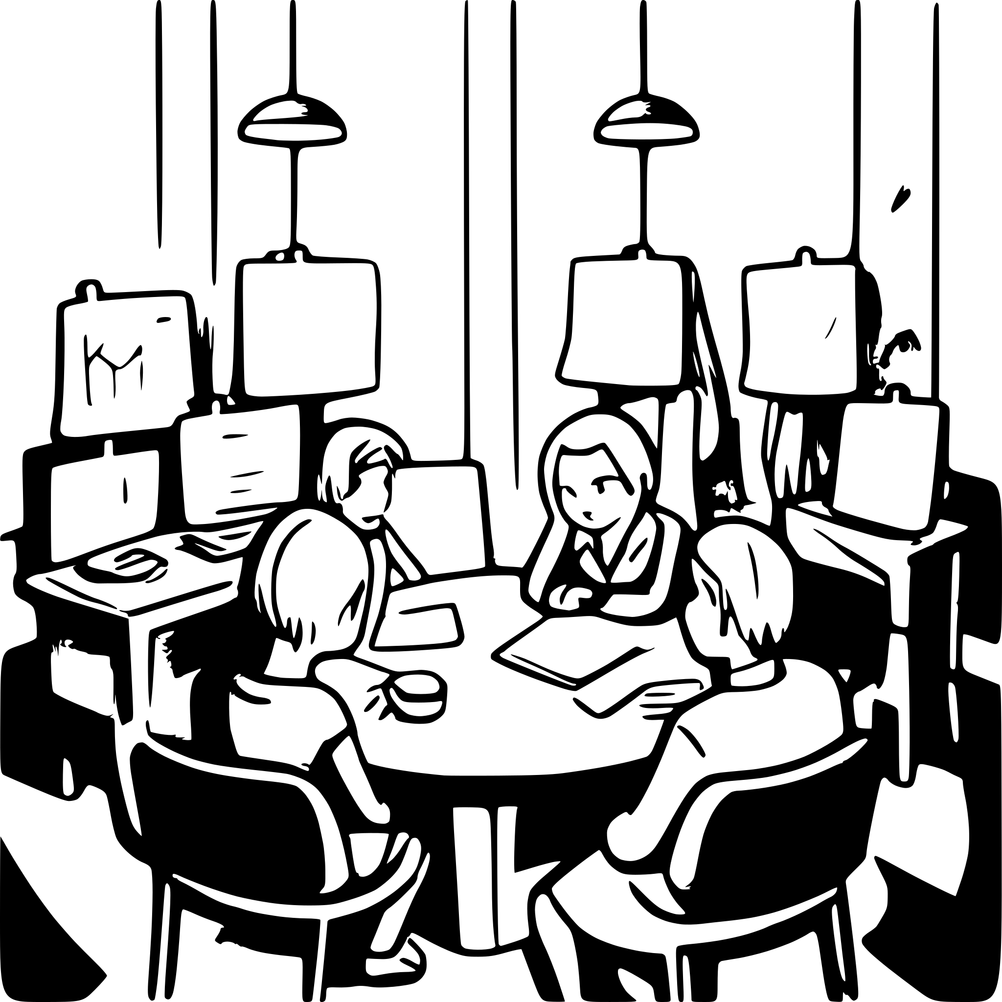 AI-generated SVG of a A small group of people, sitting around a plain wooden table in a dimly lit office. One person is holding their head in frustration, while others look worried. On the table, there are papers and a laptop showing charts with red arrows pointing downward. The walls are plain, adding to the bleak atmosphere AI-generated SVG of a A small group of people, sitting around a plain wooden table in a dimly lit office. One person is holding their head in frustration, while others look worried. On the table, there are papers and a laptop showing charts with red arrows pointing downward. The walls are plain, adding to the bleak atmosphere