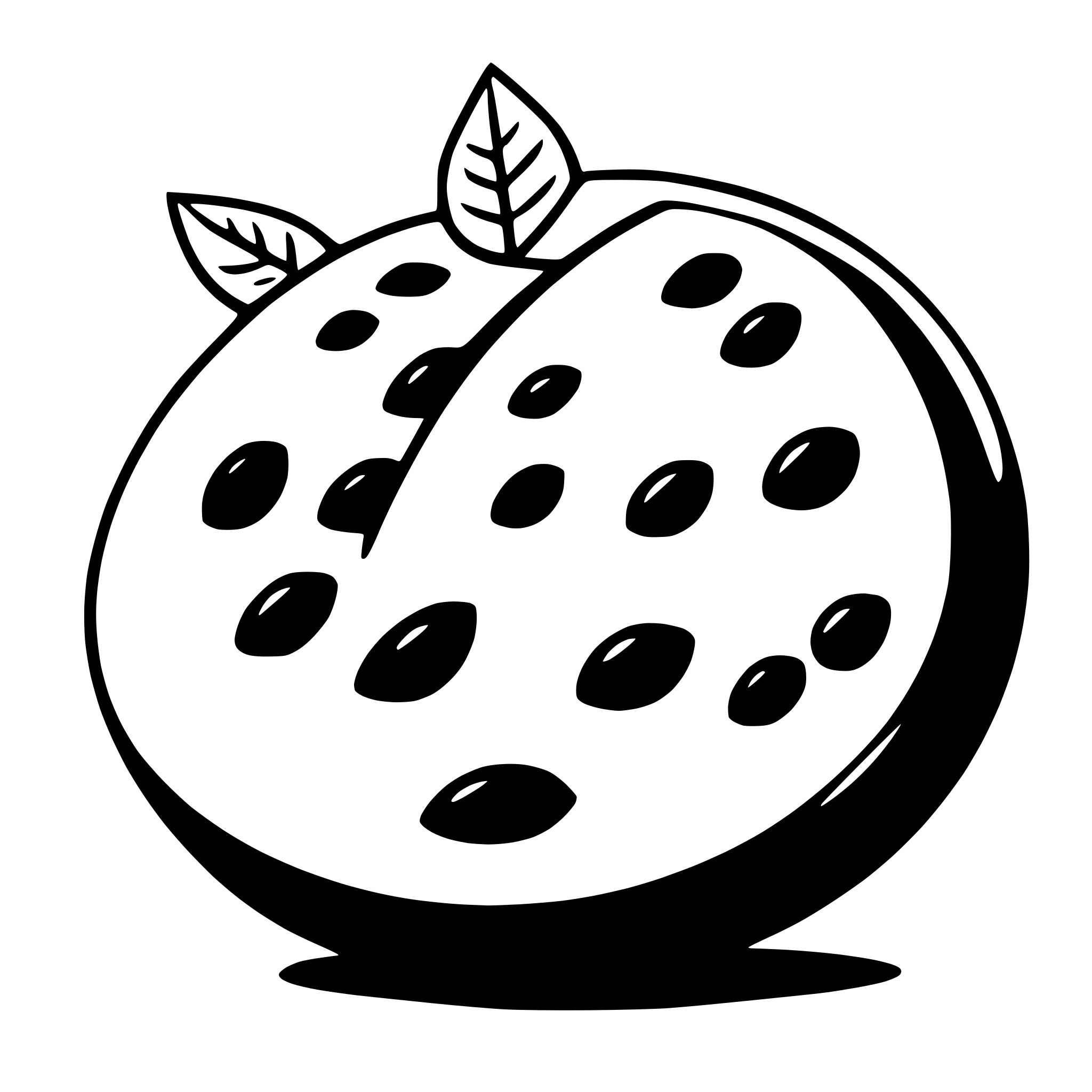 AI-generated SVG of a watermelon