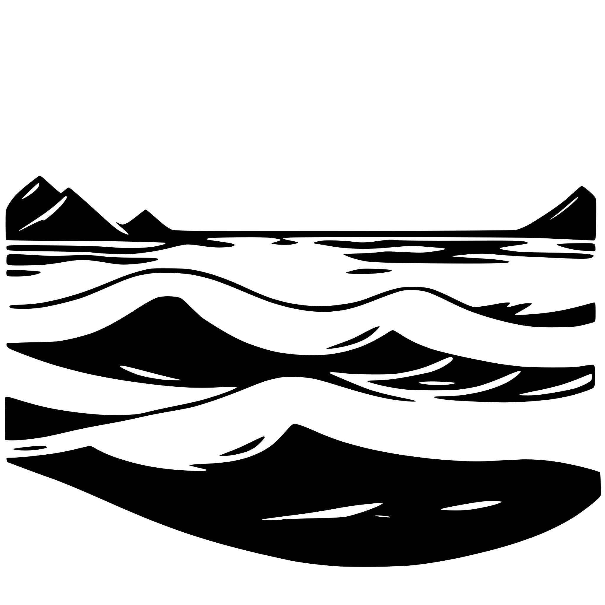 AI-generated SVG of a wave