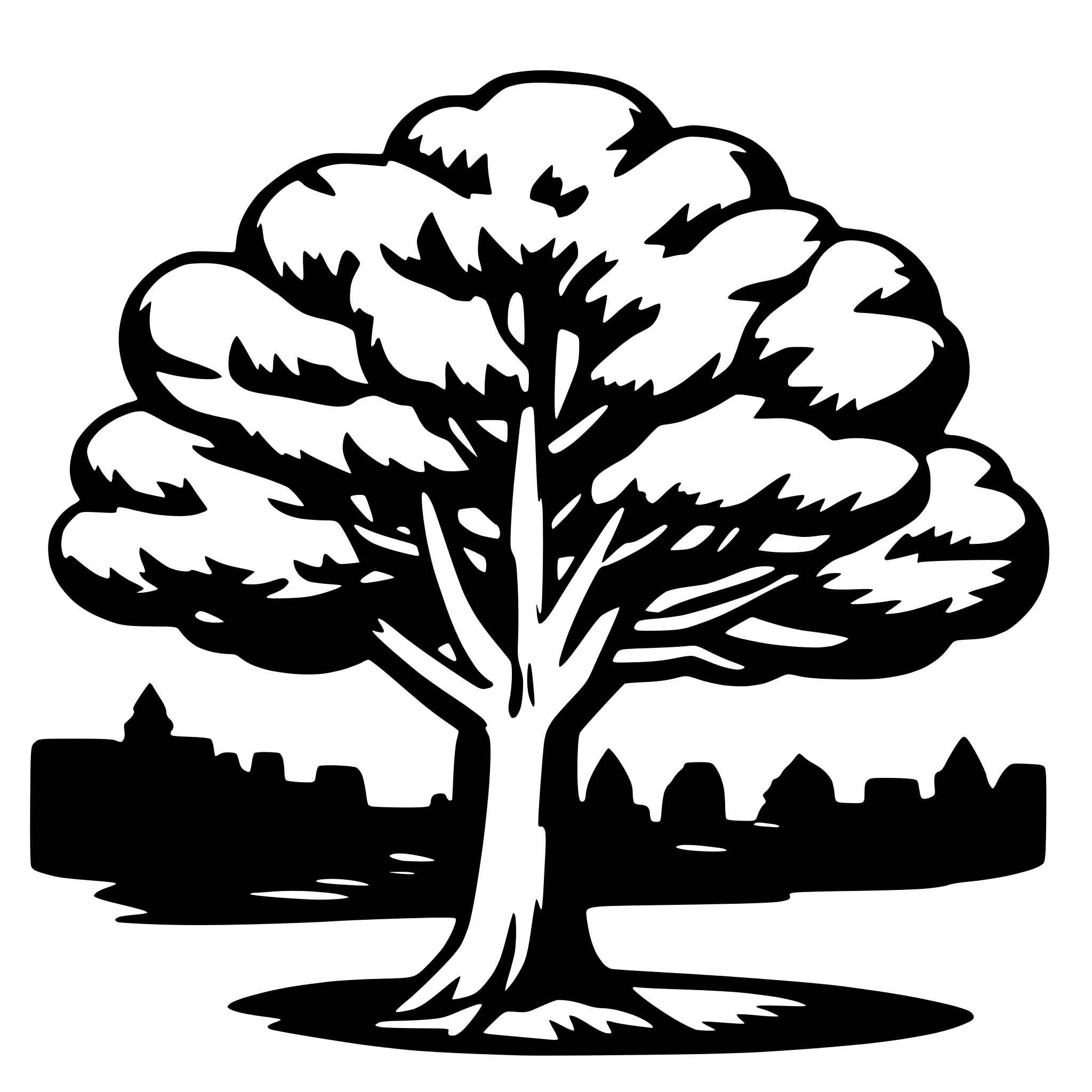 AI-generated SVG of 'Tree'