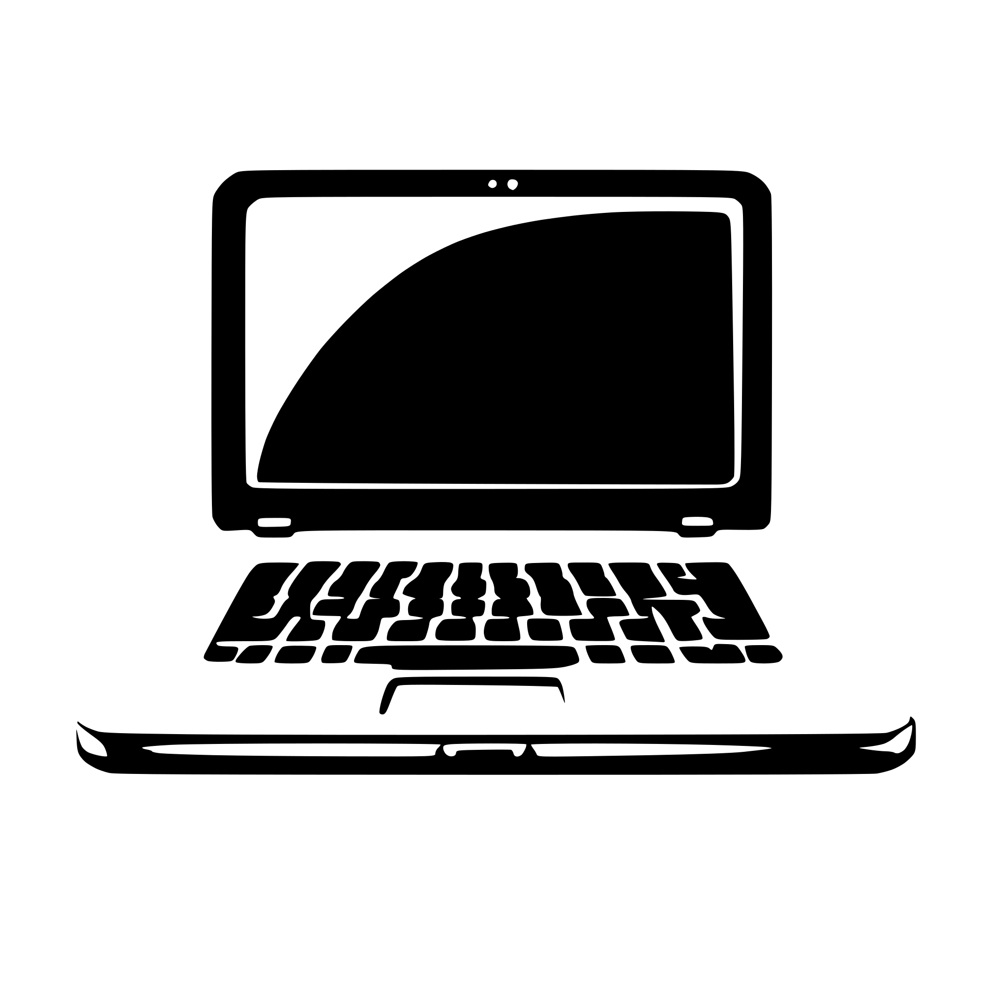AI-generated SVG of a laptop