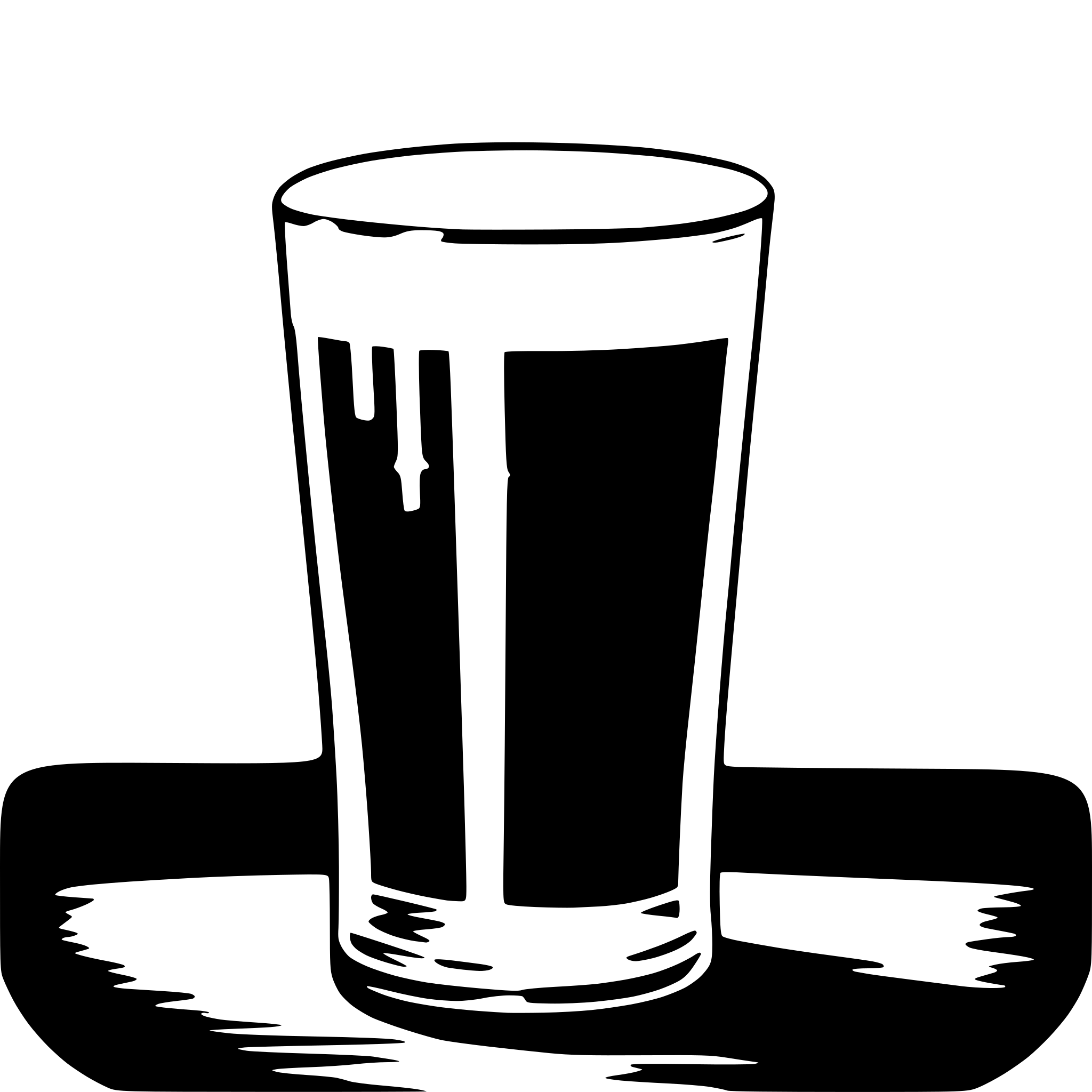 AI-generated SVG of a Pint of guinness, full