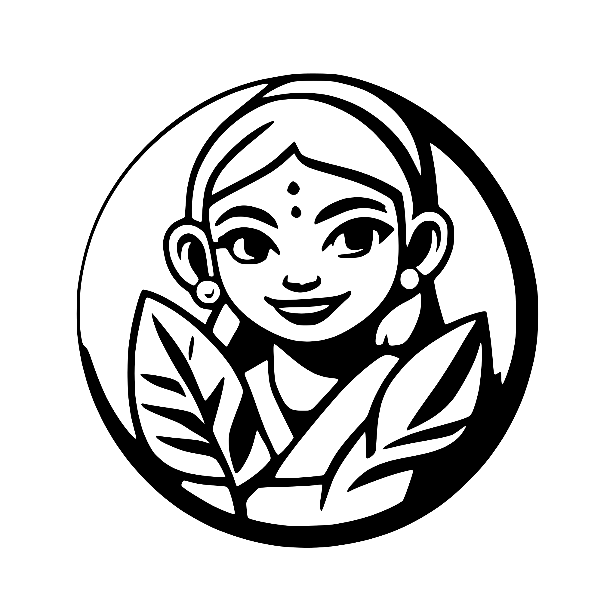 AI-generated SVG of 'luv kush ramayana icon'