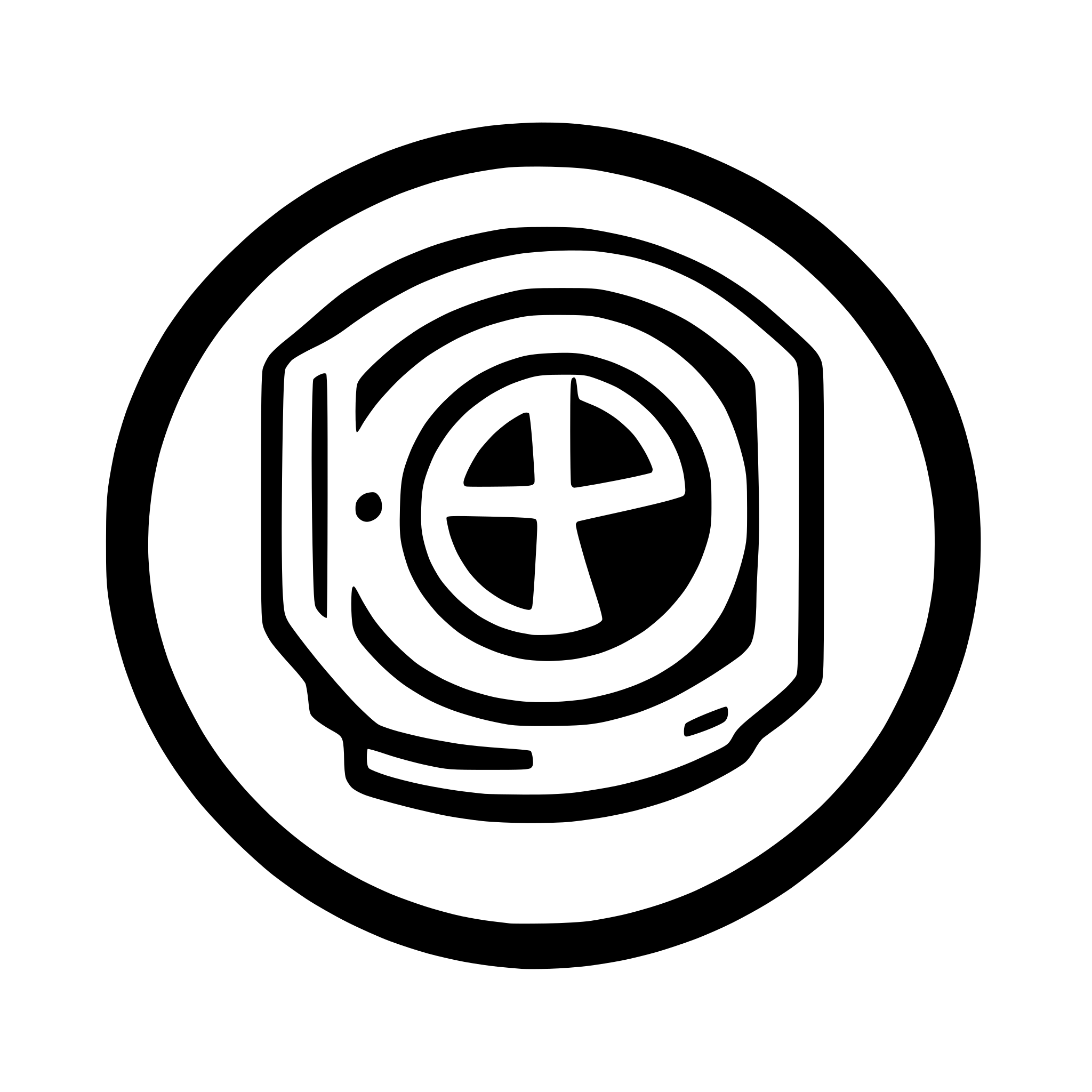 AI-generated SVG of a portal technology icon simple clean